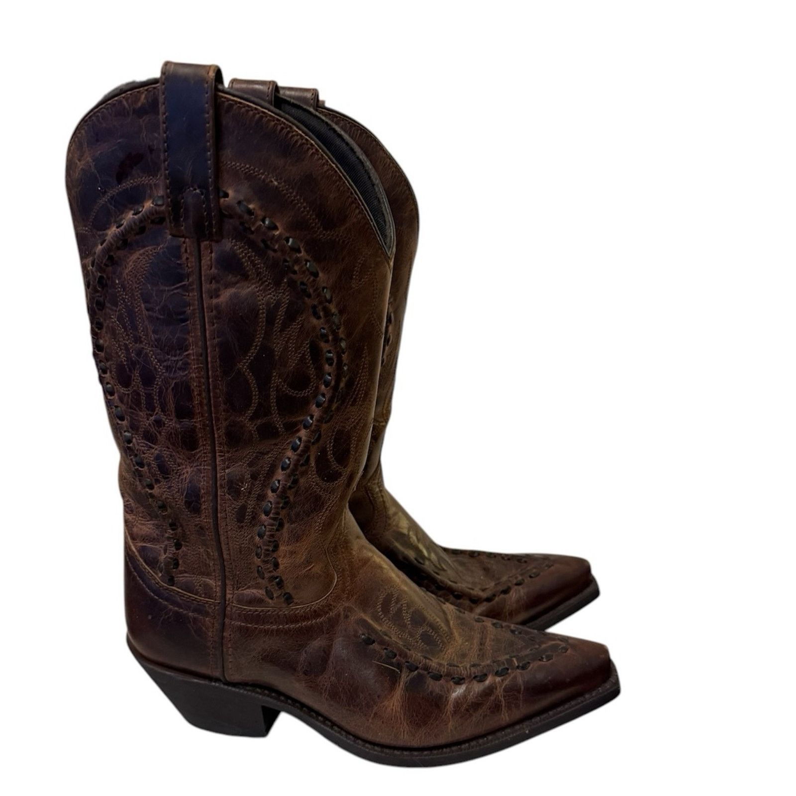 NBDN Nobrandedon VTG mens Laredo Laramie Boots Size US 7.5 / EU 40-41 - 1 Thumbnail