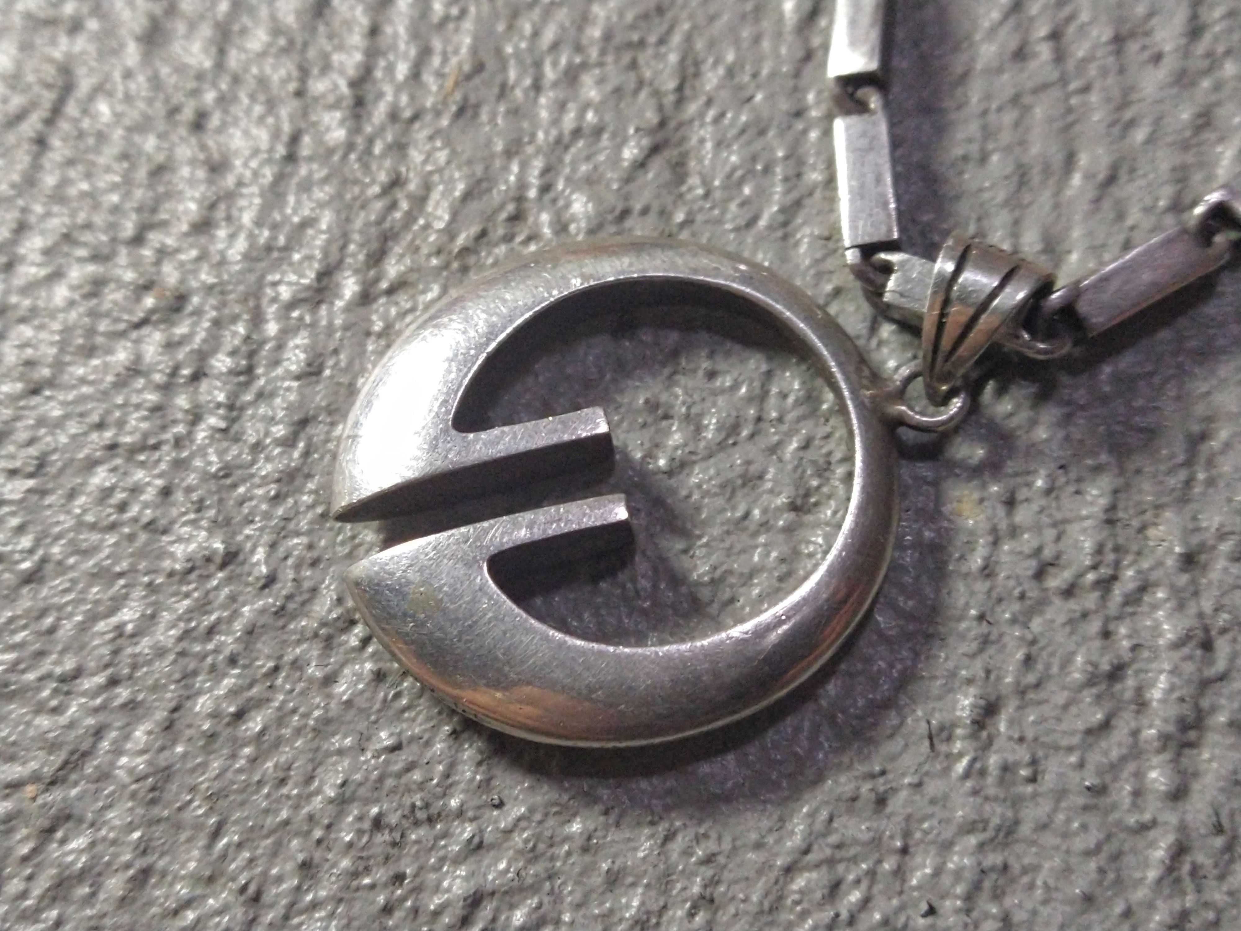 Other Vintage Sterling Silver Necklace Modern Pendant Minimalist Size ONE SIZE - 4 Thumbnail