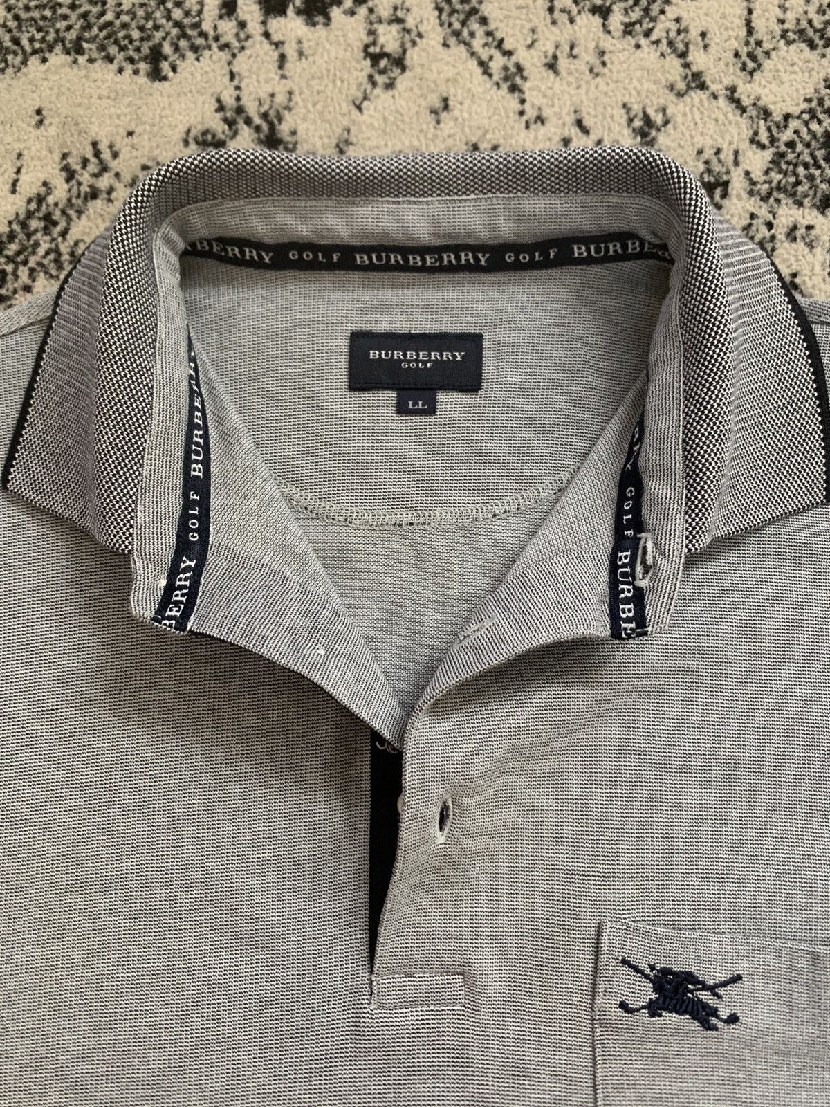 Burberry Burberry Golf Polo Shirt Size US XL / EU 56 / 4 - 5 Thumbnail