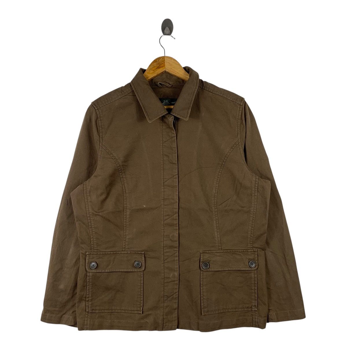 Eddie Bauer × Vintage Vintage EDDIE BAUER Casual Sportswear Double Jacket Sweater Size XL / US 12-14 / IT 48-50 - 1 Thumbnail
