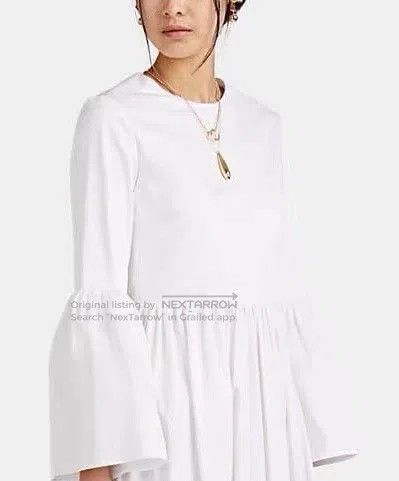 The Row The Row White round neck cotton poplin shirt Size S / US 4 / IT 40 - 5 Thumbnail