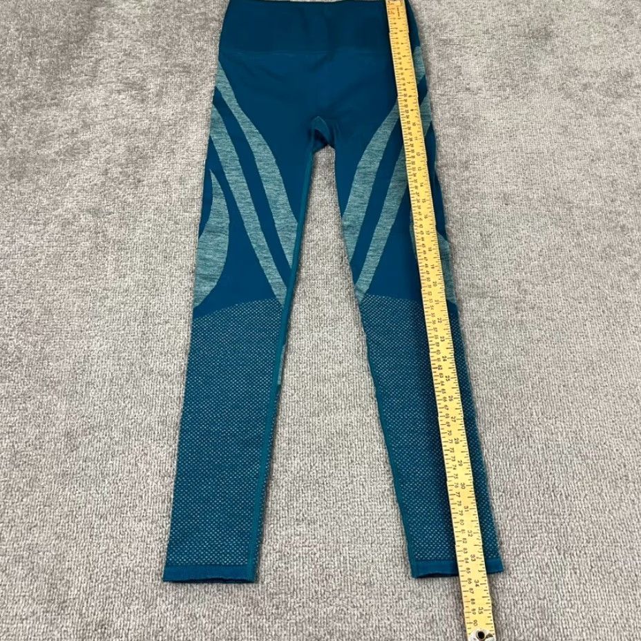 Fabletics FABLETICS Leggings Womens XS High Waisted Seamless Dot Blue Gym Yoga NEW Size 26" / US 2 / IT 38 - 4 Thumbnail