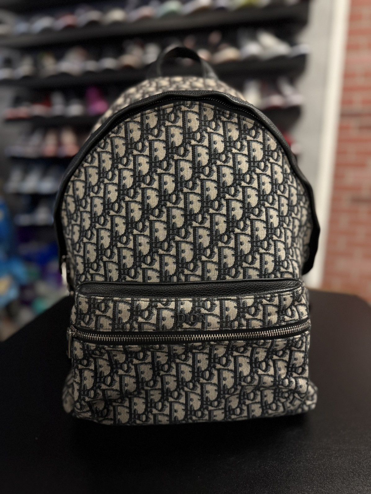 Dior Dior Oblique Pattern Backpack 100% Authentic 🧼 Size ONE SIZE - 3 Thumbnail