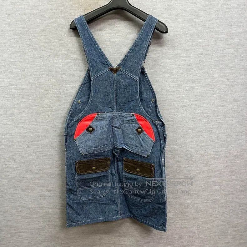 Junya Watanabe Junya Watanabe Contrast denim dungaree skirt Size M / US 6-8 / IT 42-44 - 2 Thumbnail