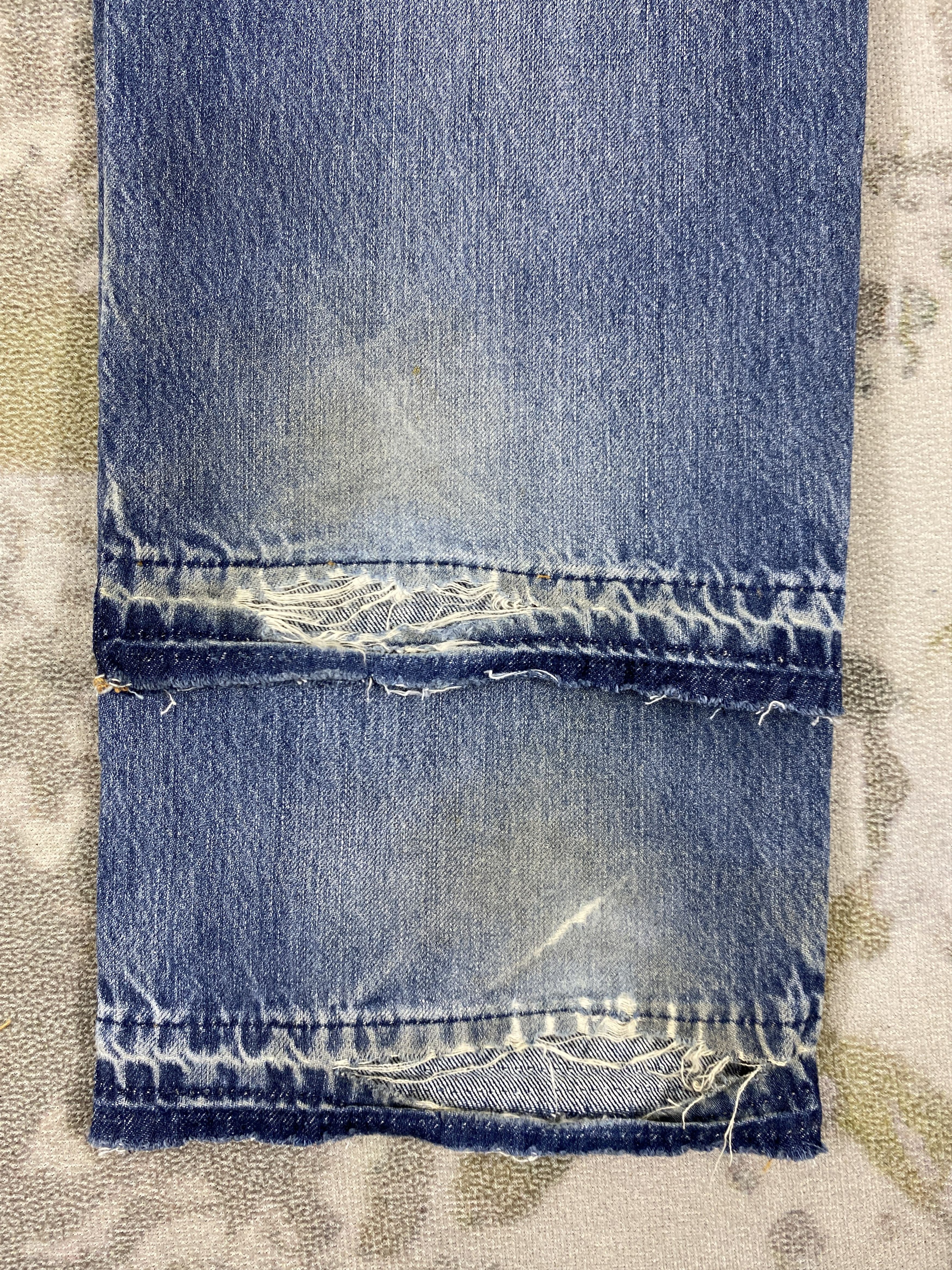 Levi's Distressed Blue Vintage Levi's 511 Jeans 30x30 Denim- JN3507 Size US 30 / EU 46 - 16 Thumbnail