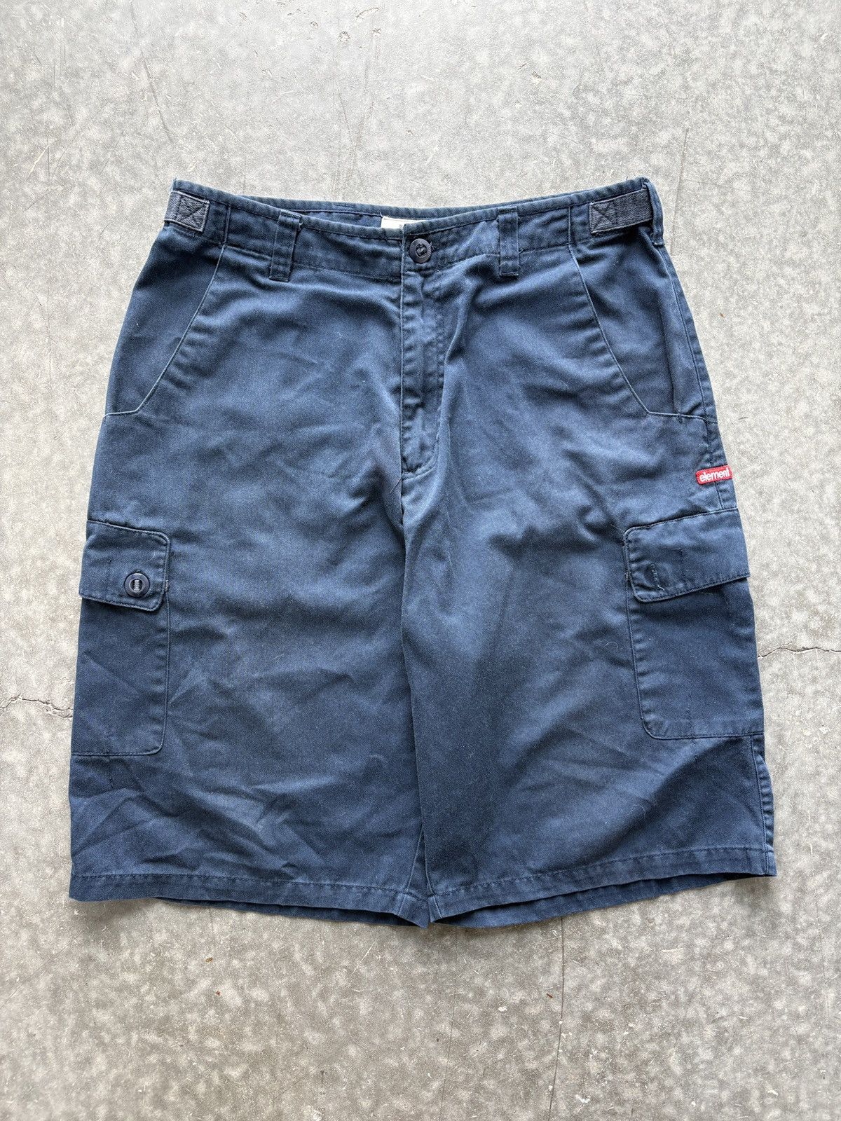 Vintage Y2K Element Cargo Shorts Baggy Skater Size 32