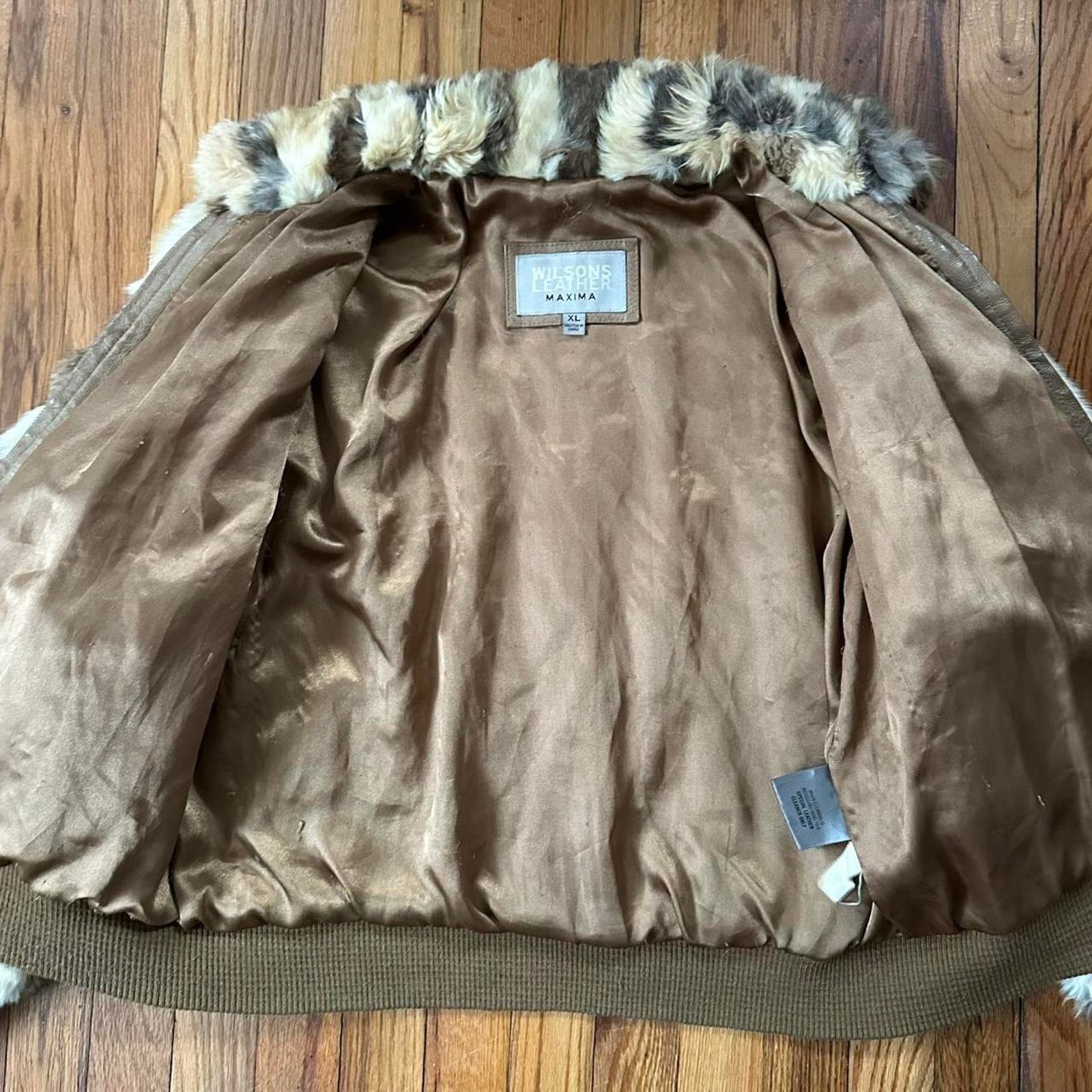 Wilsons Leather Vintage Wilsons Leathers Maxima Genuine Fur Old Money XL Size XL / US 12-14 / IT 48-50 - 3 Thumbnail