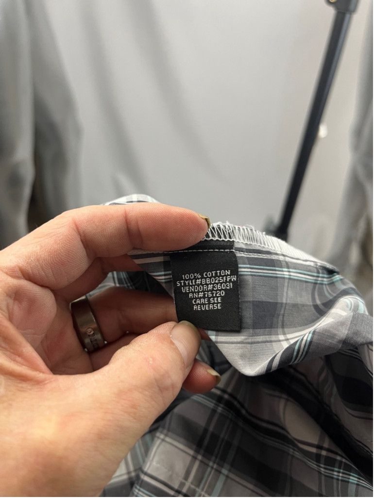 Buckle Black Buckle Black Western Plaid Shirt – Athletic Fit, Snap pkts M Size US M / EU 48-50 / 2 - 8 Thumbnail