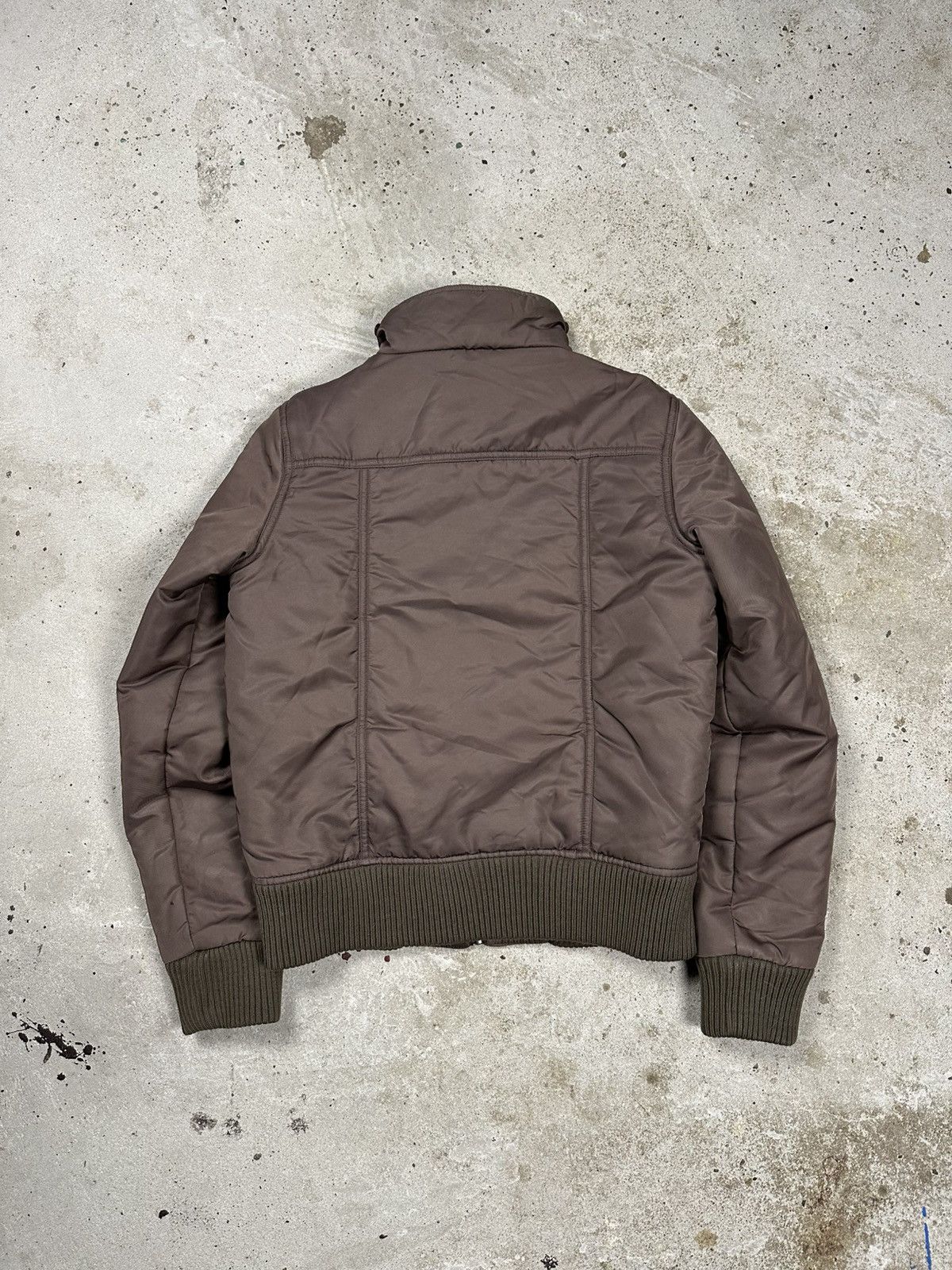 If Six Was Nine × Japanese Brand × Le Grande Bleu (L.G.B.) Vintage Y2K Brown Utility Japanese Style Bomber Jacket Size US S / EU 44-46 / 1 - 2 Thumbnail