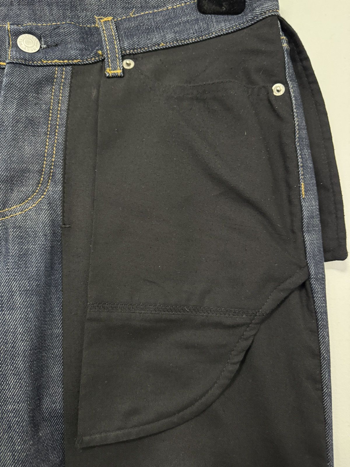 Helmut Lang 2003 Inside Out Jeans Size US 30 / EU 46 - 4 Thumbnail