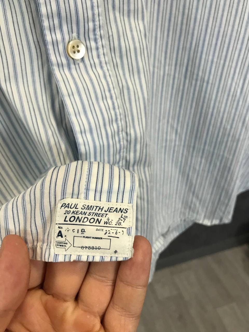 Paul Smith Paul Smith luxury designer vintage shirt Size US XL / EU 56 / 4 - 5 Thumbnail