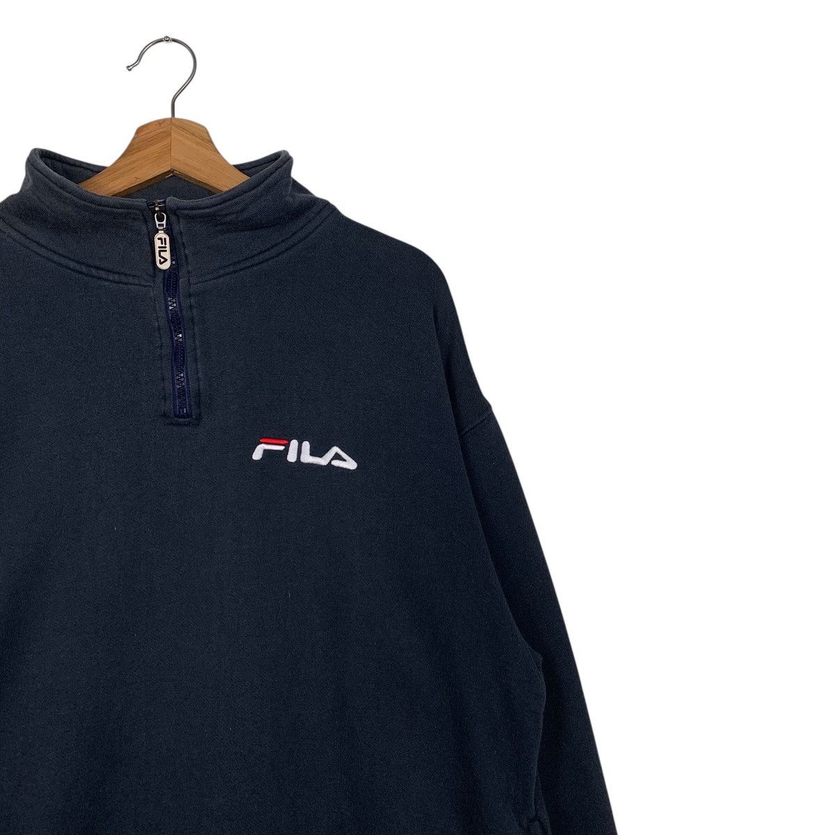 Fila Vintage Fila Big Logo Sweater Size US M / EU 48-50 / 2 - 6 Thumbnail
