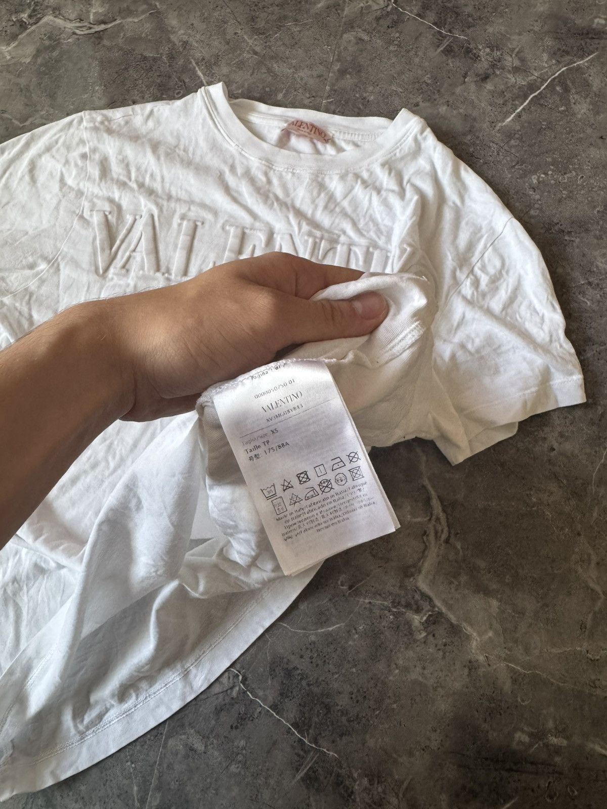 Valentino Valentino T-shirt Big logo Luxury Size XS / US 0-2 / IT 36-38 - 4 Thumbnail
