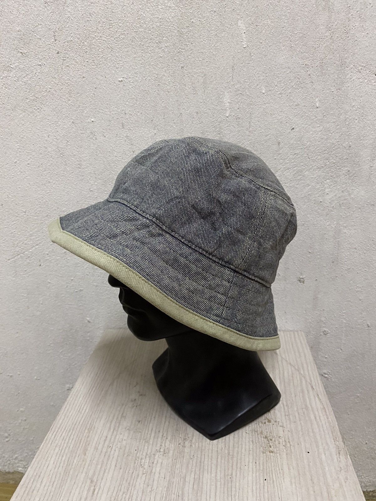 Japanese Brand × Vintage Japanese Brand Plain Bucket Hat Size ONE SIZE - 3 Thumbnail