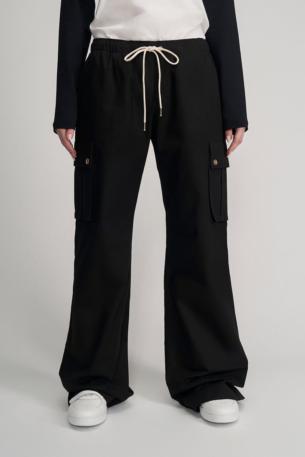 Celine Celine Cargo Cotton Pants in Black Size 24" / US 00 / IT 34 - 10 Thumbnail