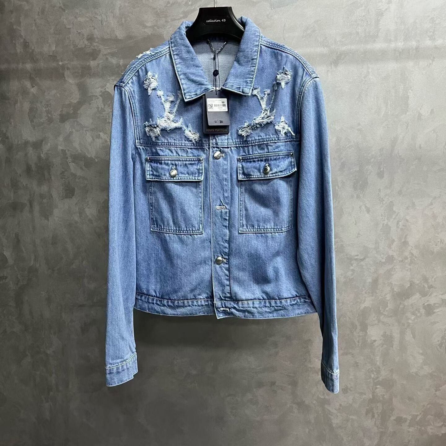 Louis Vuitton Louis Vuitton Retro Blue Light Jacket s Men Size US S / EU 44-46 / 1 - 1 Thumbnail