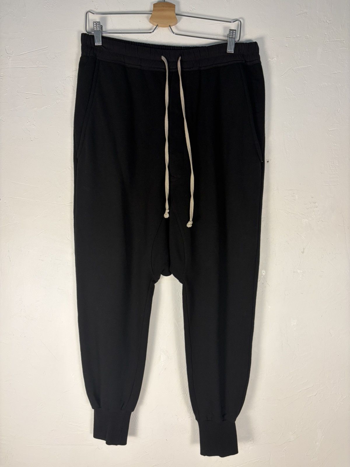 Rick Owens Drkshdw Rick Owens DRKSHDW Prisoners Drop Crotch Sweatpants sz M Size US 30 / EU 46 - 1 Thumbnail