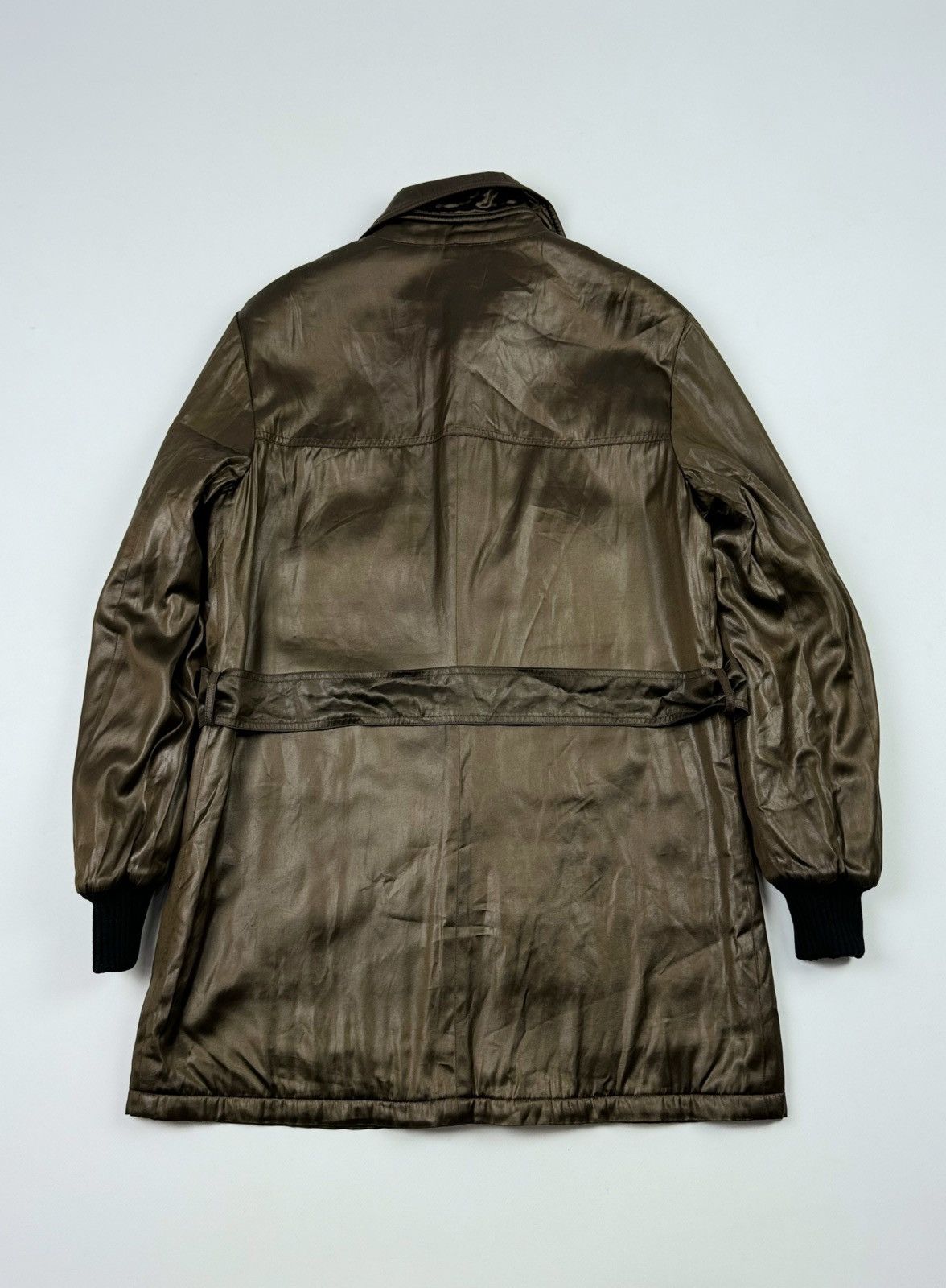 Fendi 1990’s Vintage Fendi 365 Midi Coat Made in Italy Size M / US 6-8 / IT 42-44 - 16 Thumbnail