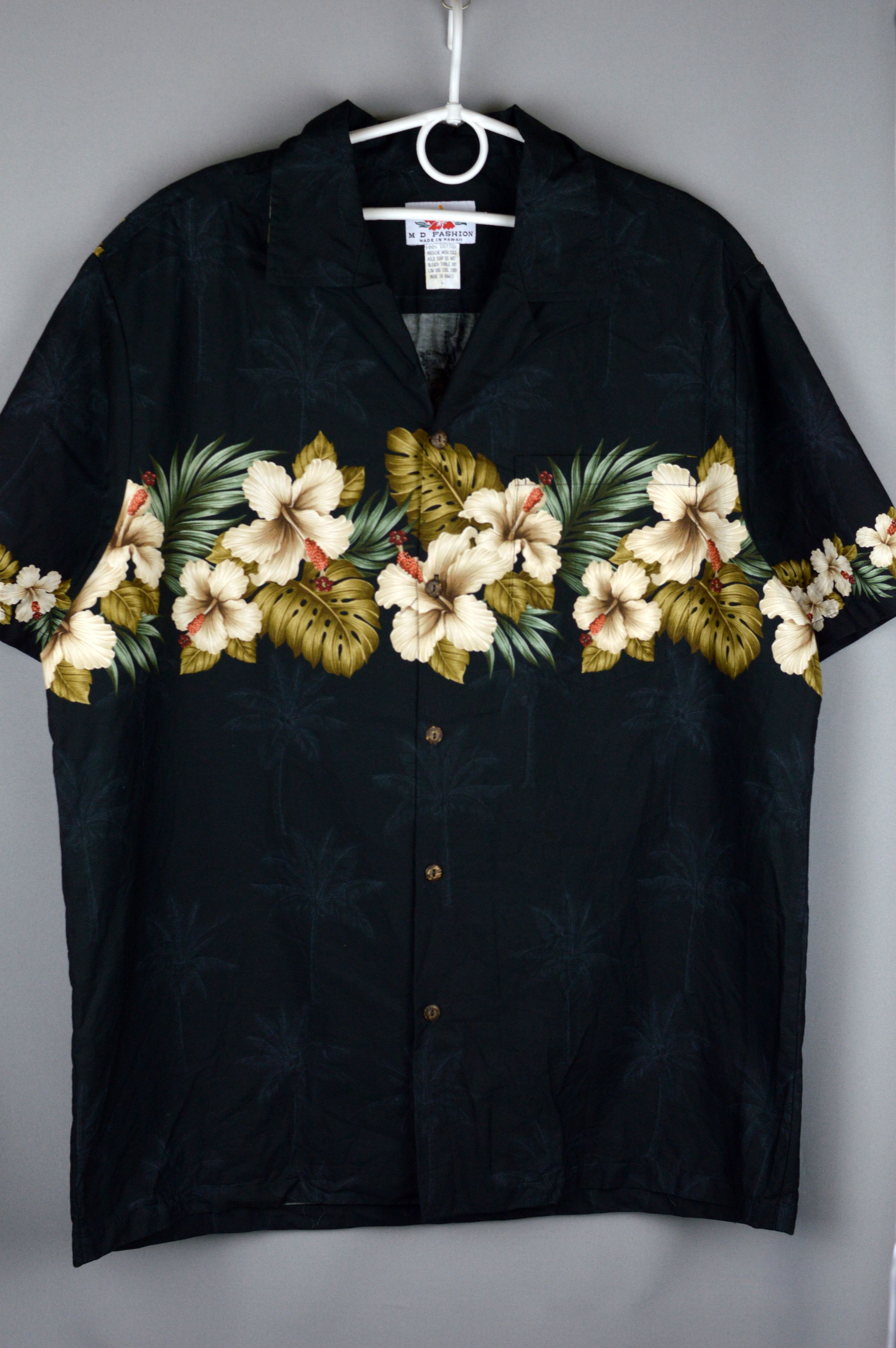 Vintage Vintage Hawaiian M D Fashion Made in Hawaii 90s shirt Size US XL / EU 56 / 4 - 3 Thumbnail