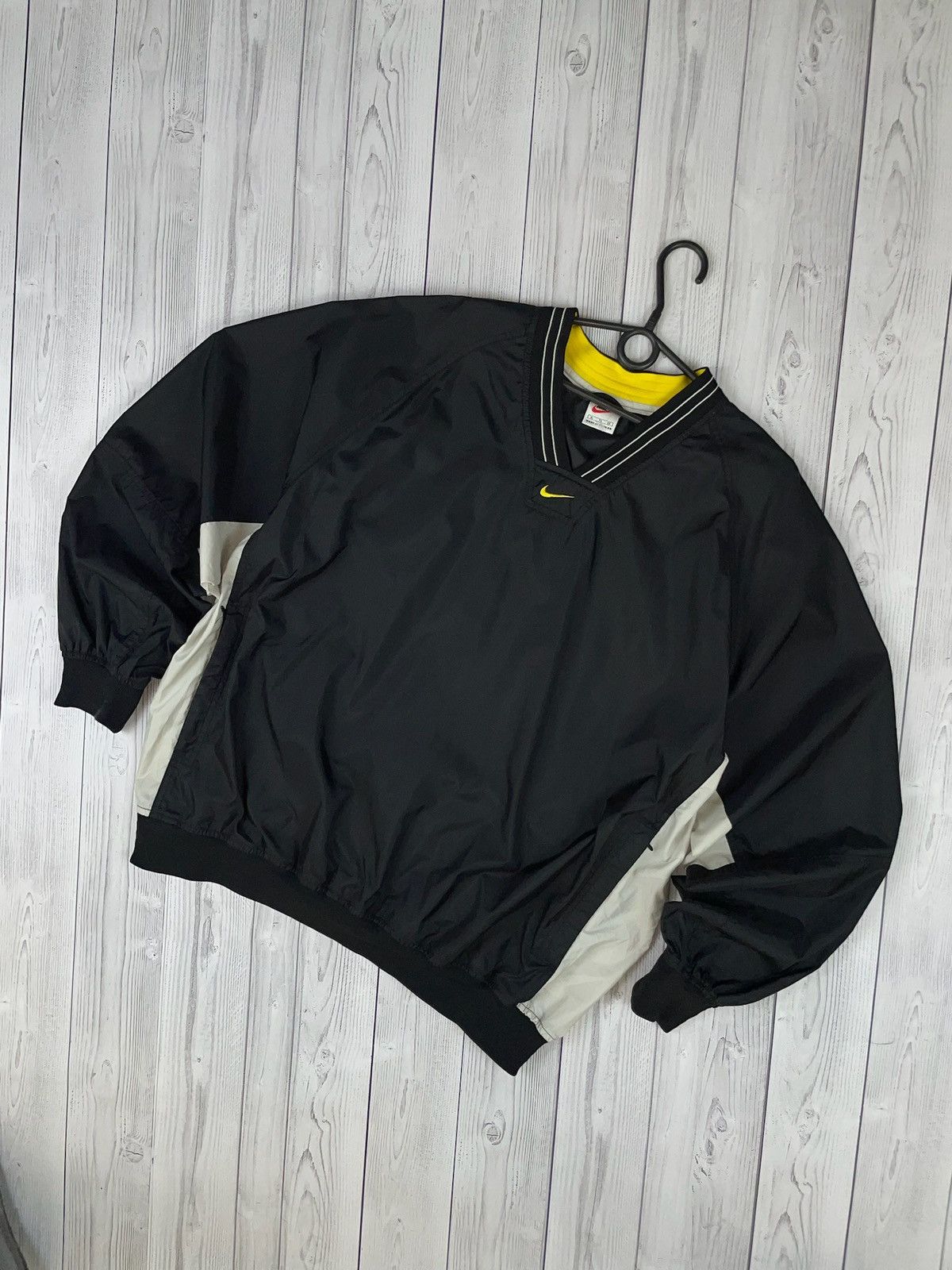 Nike Vintage nike jersey jacket training sweatshirt size XL Size US XL / EU 56 / 4 - 1 Thumbnail
