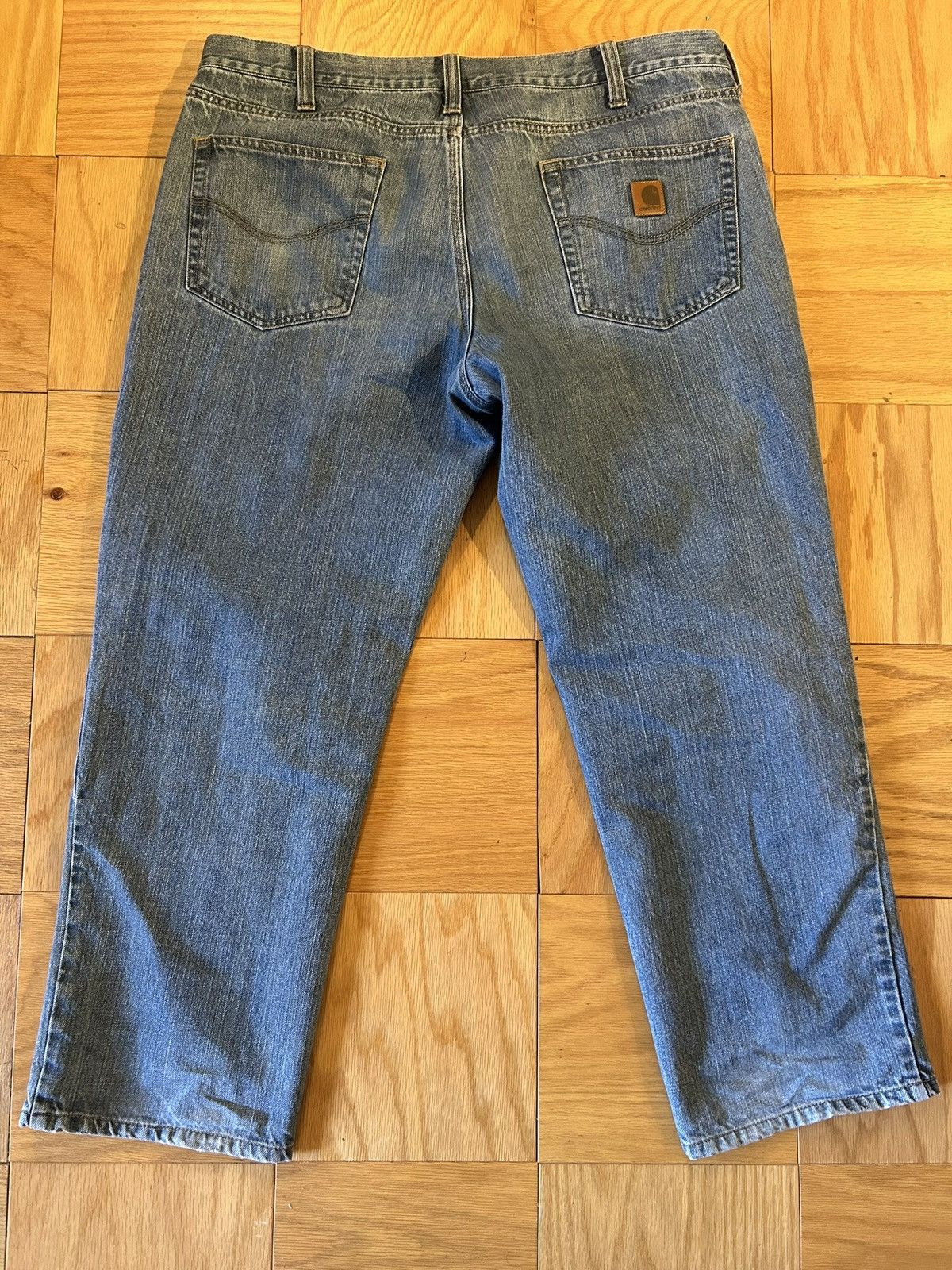 Carhartt Carhartt B17-STW Men's Relaxed Jeans - Stonewash Size US 38 / EU 54 - 1 Thumbnail