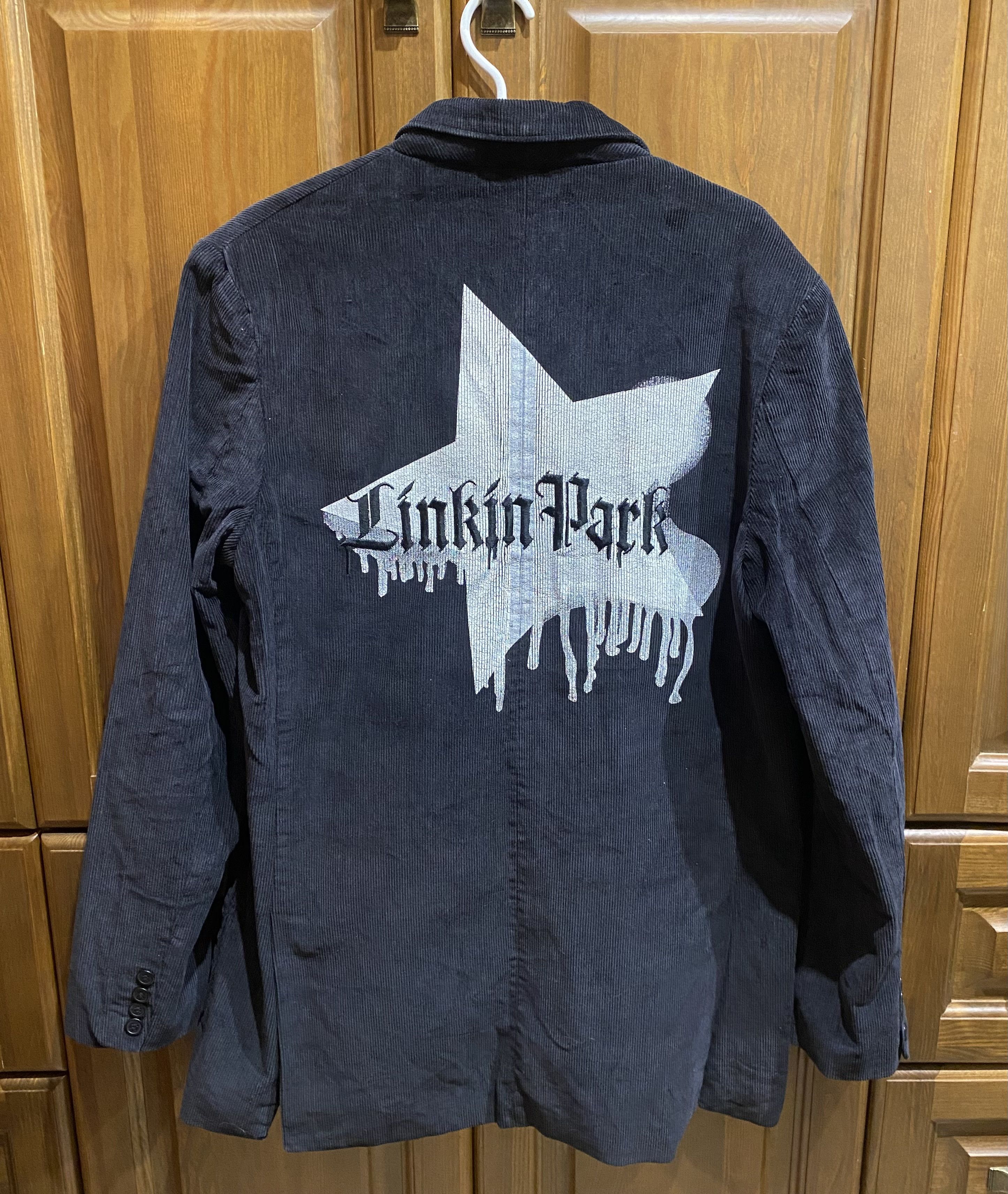 Band Tees Linkin Park Vintage 2005 Blazer Back Print Rare Archive Size US XL / EU 56 / 4 - 2 Thumbnail