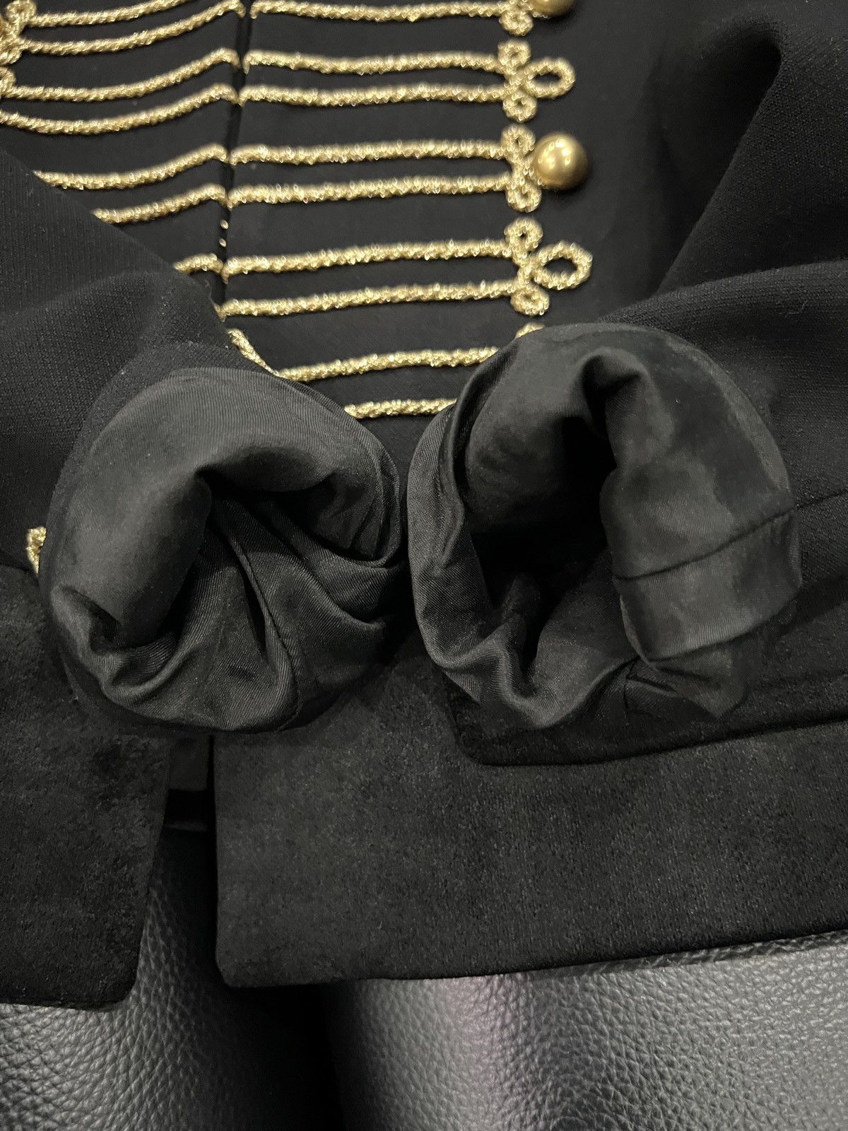 Pinko Pinko Black & Gold Baroque Detail Jacket Size S / US 4 / IT 40 - 9 Thumbnail