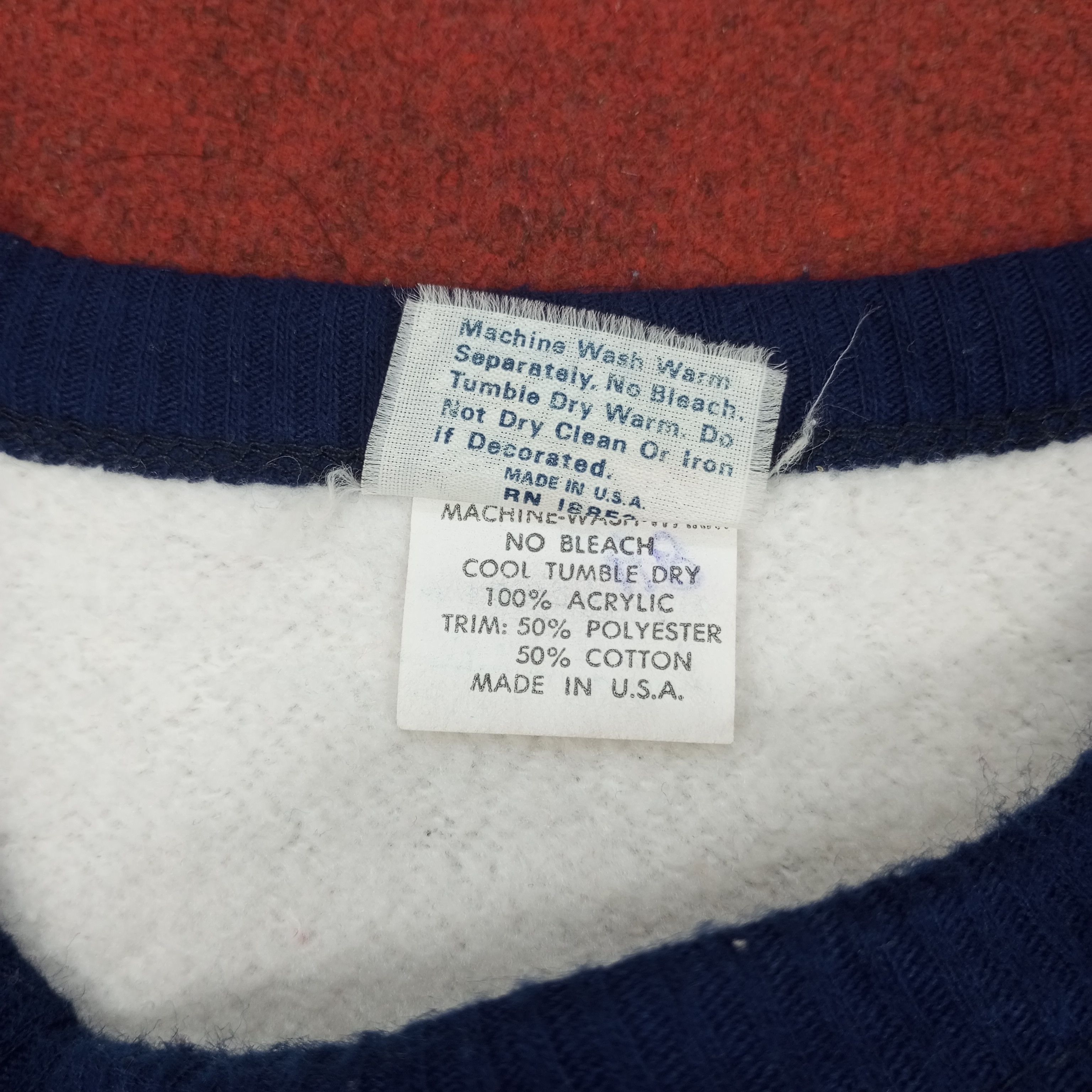 NBA × Vintage ILLINOIS ILLINI Collage University Style Vintage Sweatshirt Size US M / EU 48-50 / 2 - 6 Thumbnail