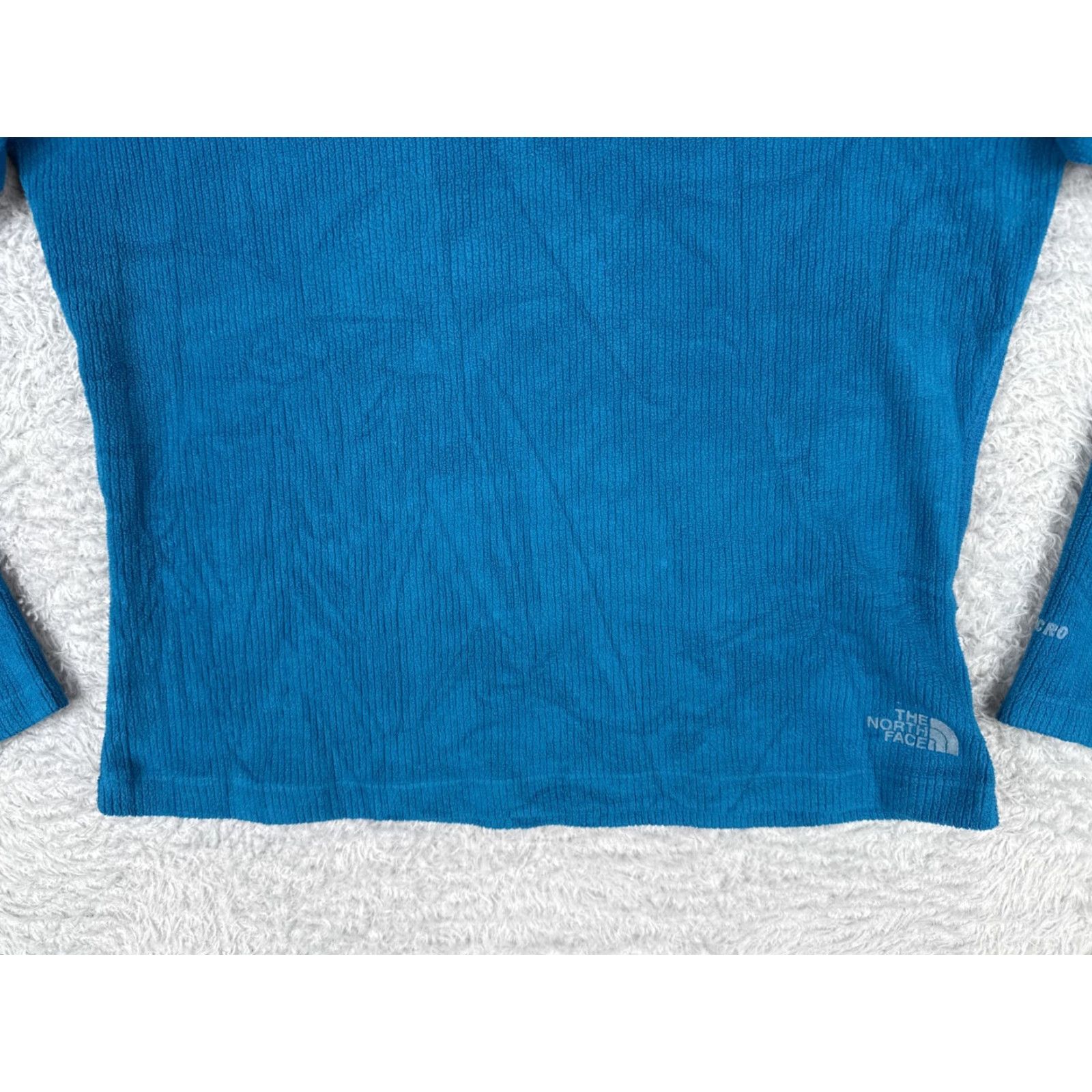 The North Face The North Face Sweater Womens Medium Blue TKA Micro Pullover Long Sleeve Fleece Size M / US 6-8 / IT 42-44 - 5 Thumbnail