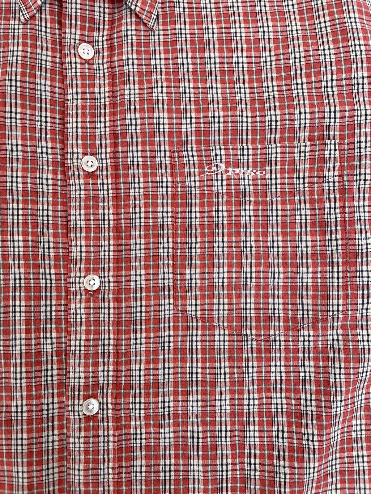 Japanese Brand VTG 90s Piko Hawaii Longboard Wear Red Plaid Chest Pocket Size US L / EU 52-54 / 3 - 4 Thumbnail