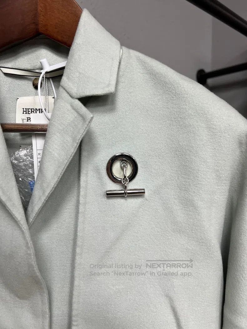Hermes Hermes Cashmere coat Size M / US 6-8 / IT 42-44 - 3 Thumbnail