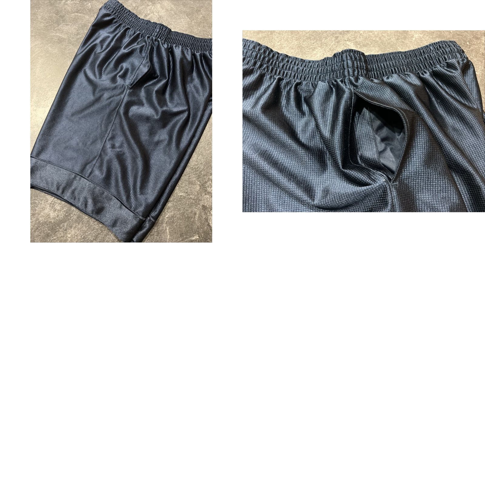 Nike AUTHENTIC NIKE REVERSIBLE NAVY BLUE BASKETBALL SHORTS M GEOMETRIC ACTIVEWEAR MENS Size US 31 - 8 Thumbnail
