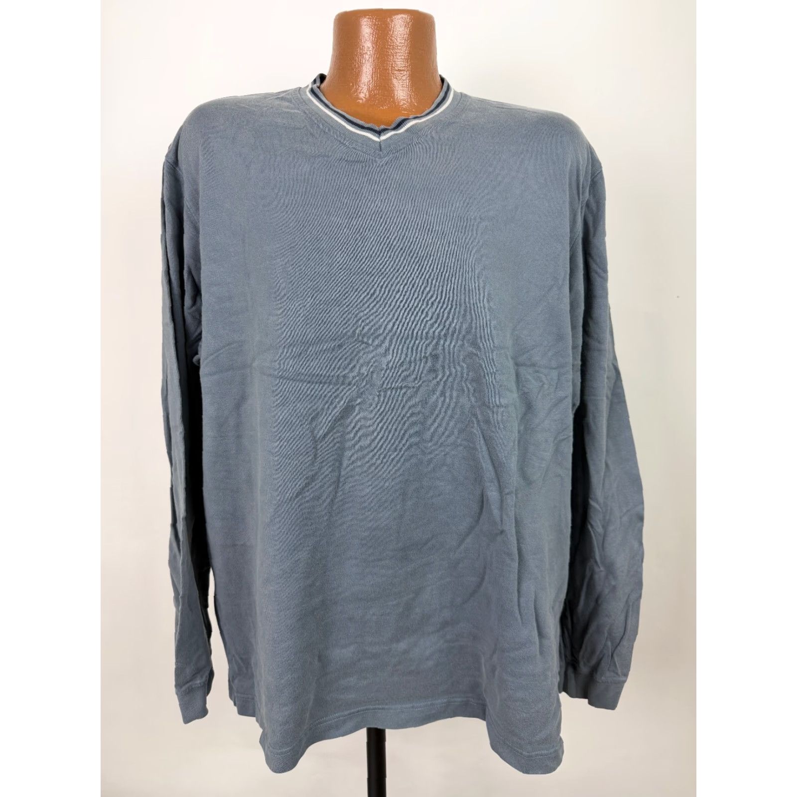 Eddie Bauer Vintage Eddie Bauer Shirt Men XL Heavyweight Lightweight? Slate Blue? Size US XL / EU 56 / 4 - 2 Thumbnail