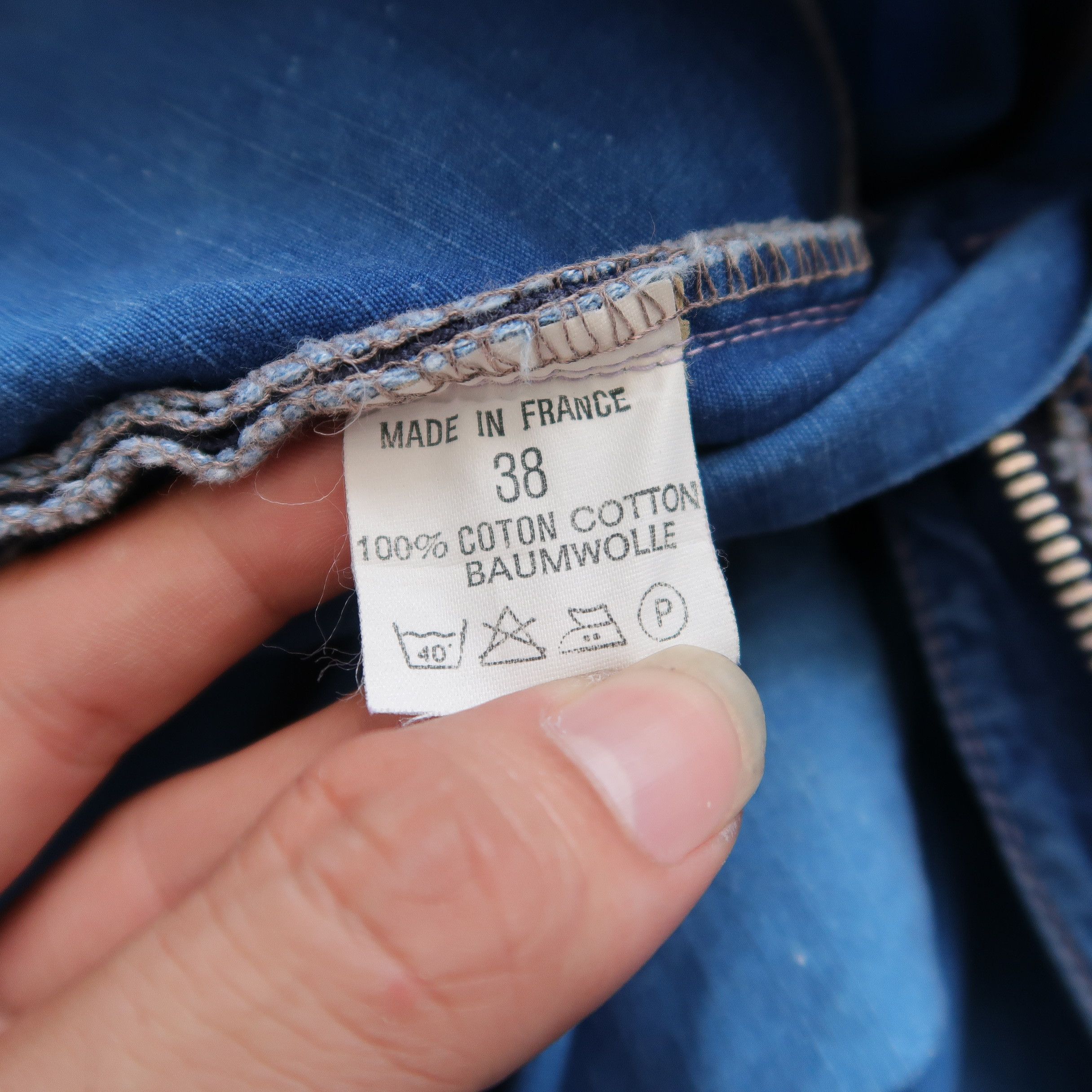 Marithe + Francois Girbaud Girbaud 80’s Les Compléments Double Layer Belted Denim Size US 32 / EU 48 - 10 Thumbnail