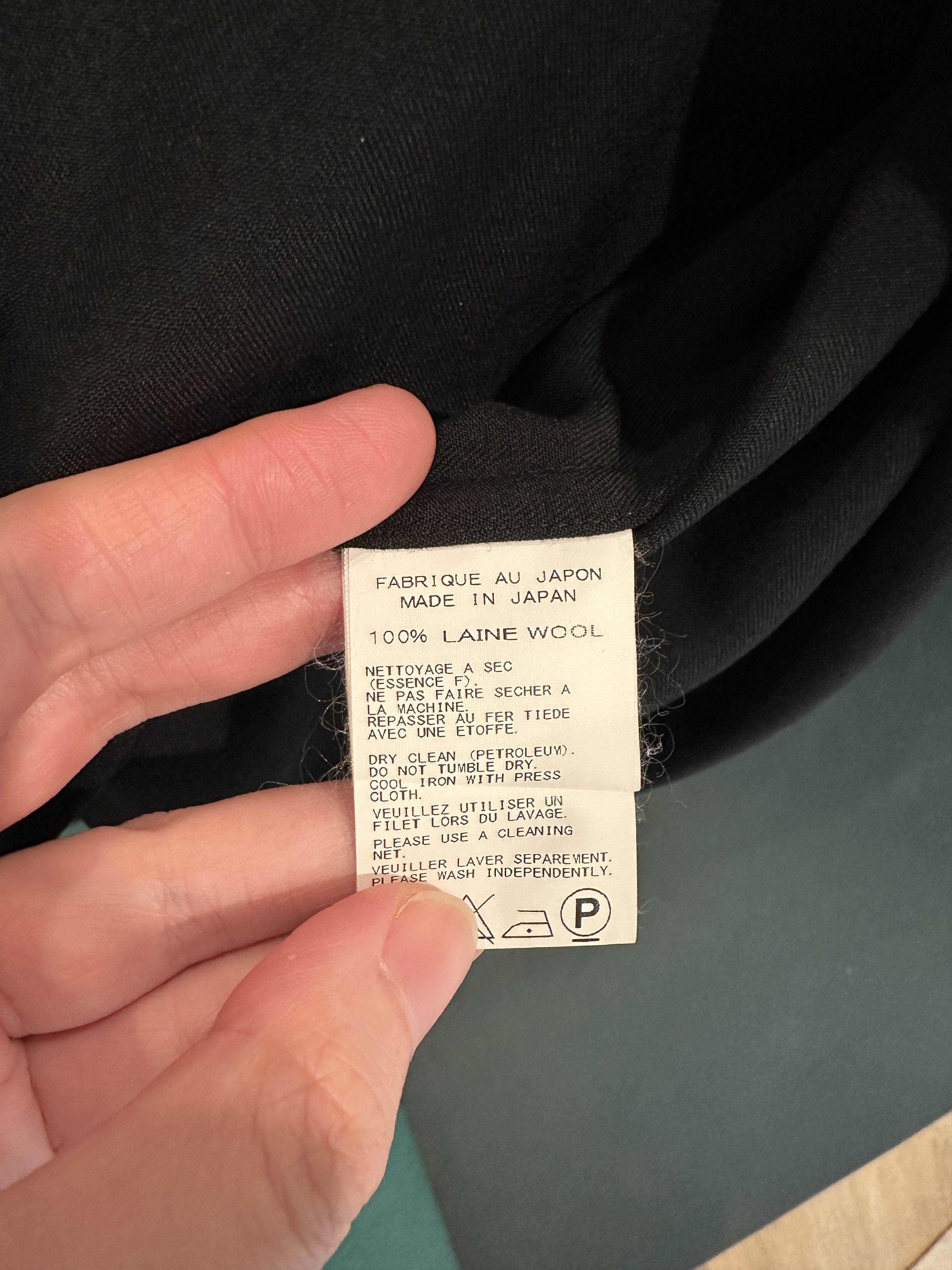 Yohji Yamamoto Yohji Yamamoto 16ss Wool Shirt/Jacket, Rie Size US M / EU 48-50 / 2 - 3 Thumbnail