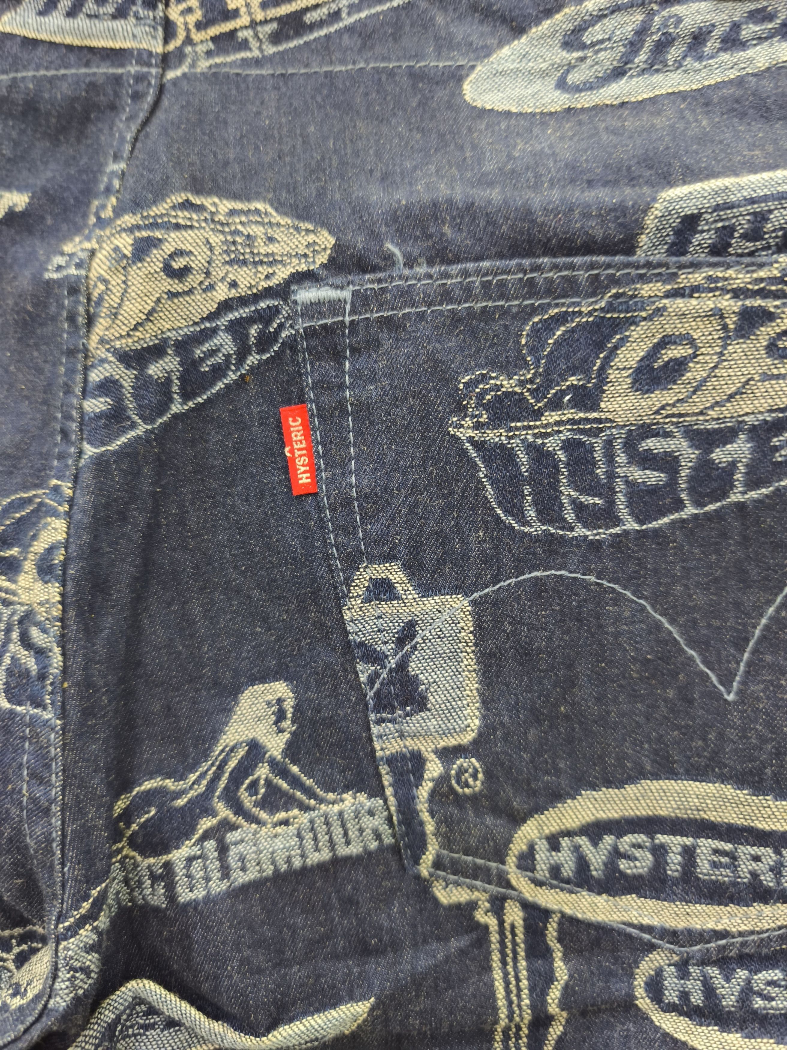 Hysteric Glamour × Japanese Brand × Vintage Hysteric Glamour Jeans Size 30" / US 8 / IT 44 - 5 Thumbnail