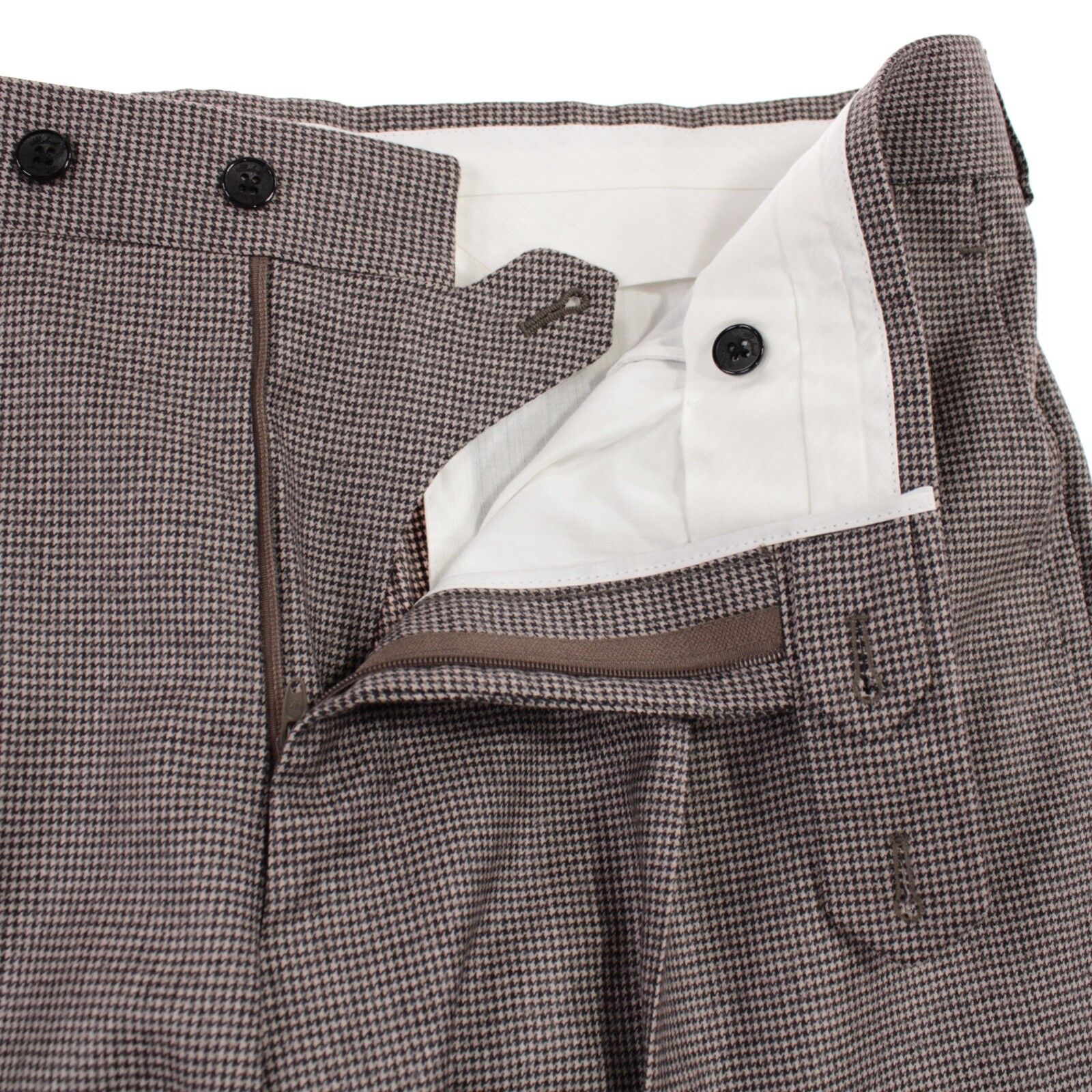 Belvest Belvest New with tags Dress Pants Size 34 US In Brown Size US 34 / EU 50 - 3 Thumbnail