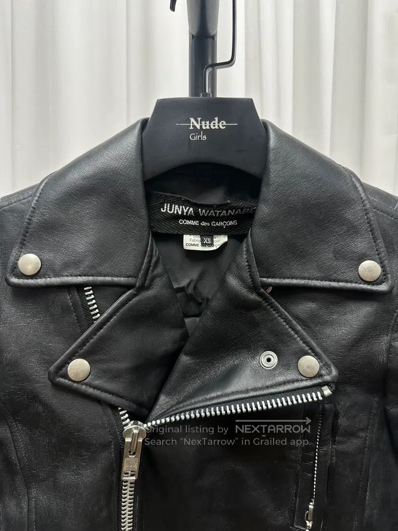 Junya Watanabe Junya Watanabe Motorcycle Ultra Short Jacket Size XS / US 0-2 / IT 36-38 - 4 Thumbnail