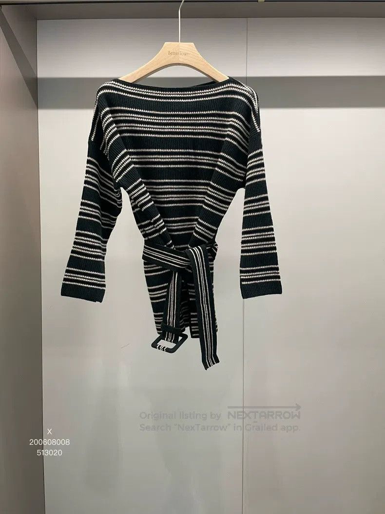 Fendi Fendi Teal striped wool sweater Size XS / US 0-2 / IT 36-38 - 1 Thumbnail