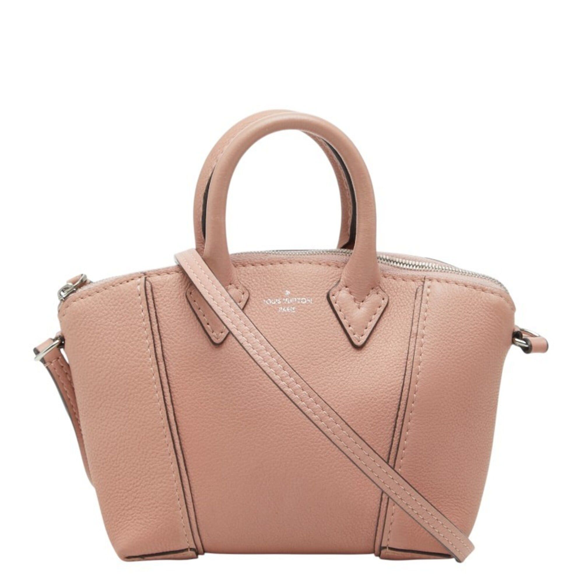 Louis Vuitton Louis Vuitton handbag calf leather mink fur