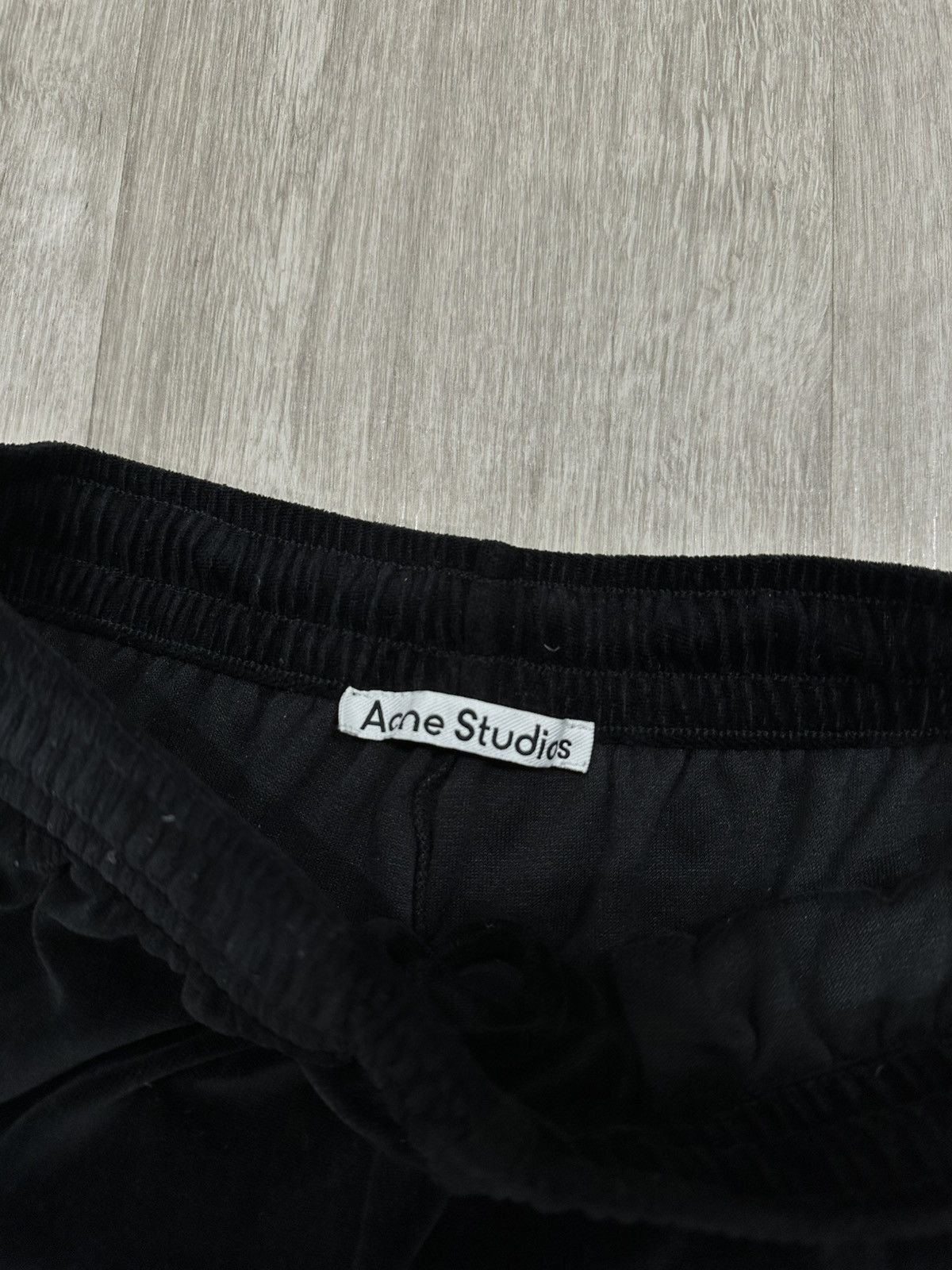 Acne Studios Acne Studios SS24 Black Logo Sweatpants Size US 30 / EU 46 - 7 Thumbnail