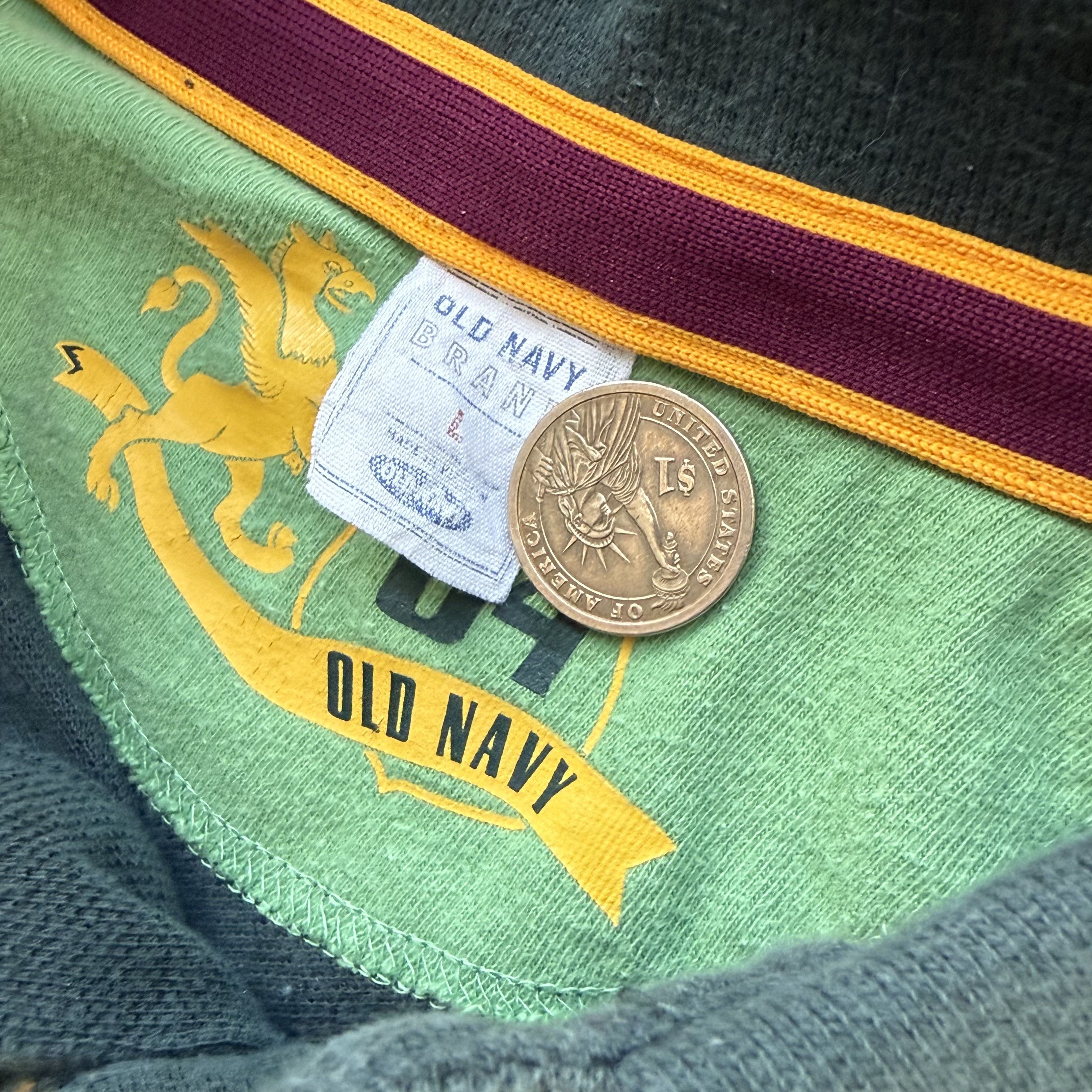 Old Navy Vintage Y2K Old Navy Rugby Polo Size US L / EU 52-54 / 3 - 3 Thumbnail