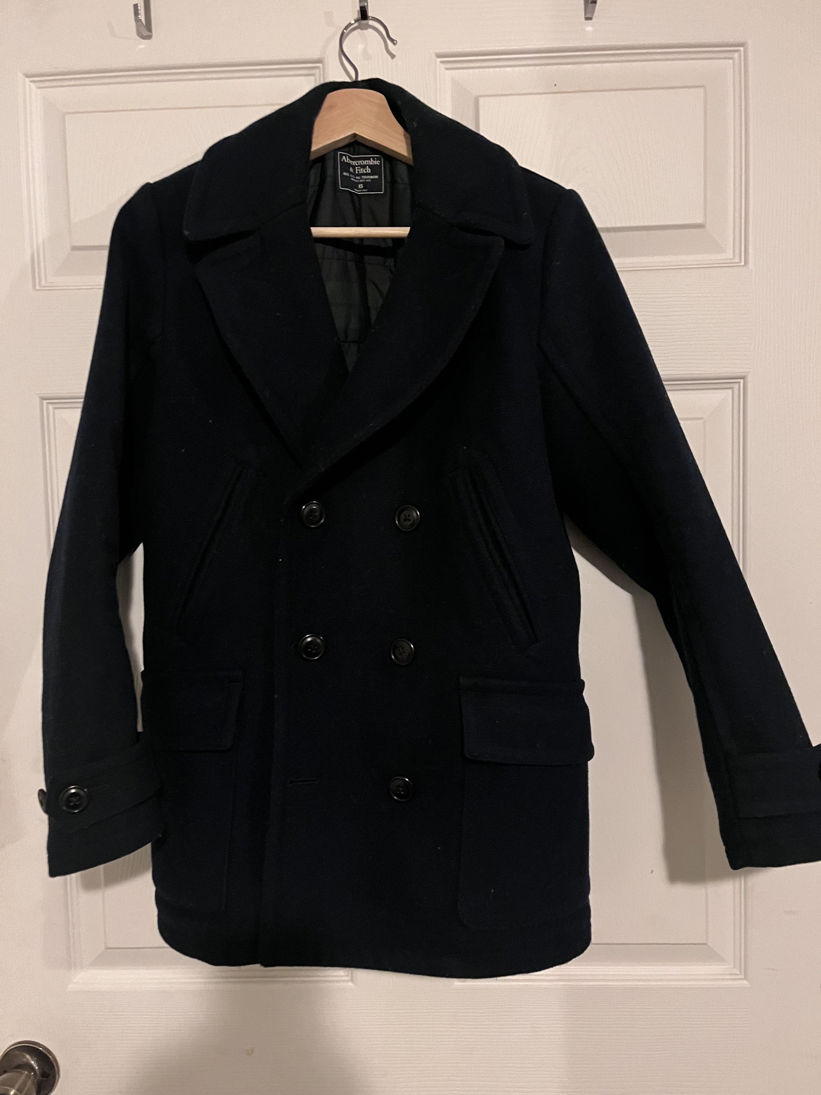 Abercrombie peacoat deals