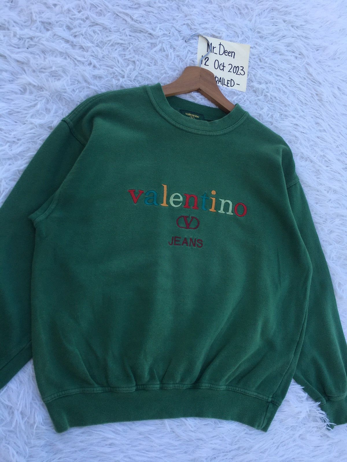 Valentino Rare Vintage Valentino Spellout Sweater Size US M / EU 48-50 / 2 - 6 Thumbnail