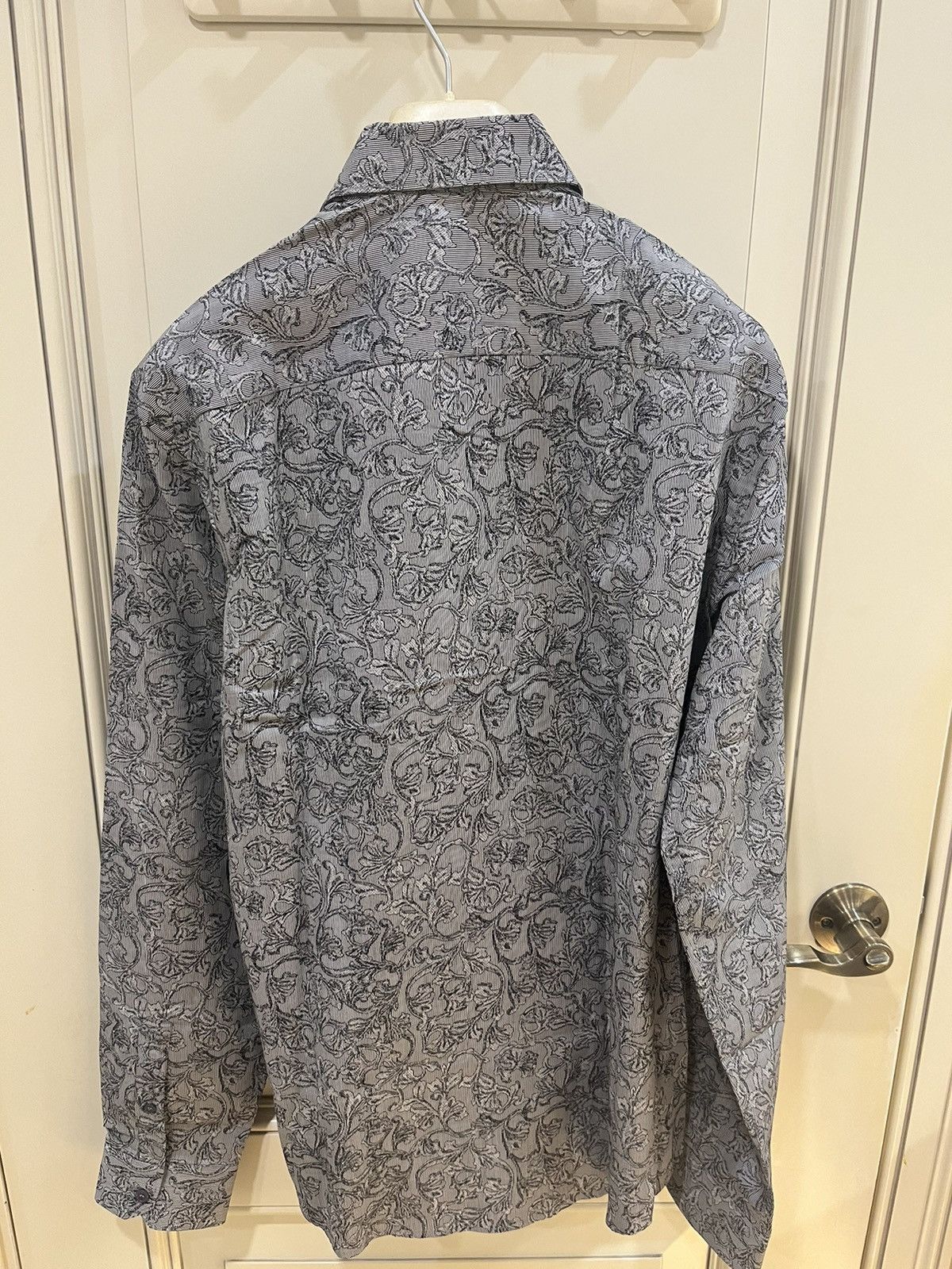 Versace Baroque print shirt collar size40 Size US M / EU 48-50 / 2 - 9 Thumbnail