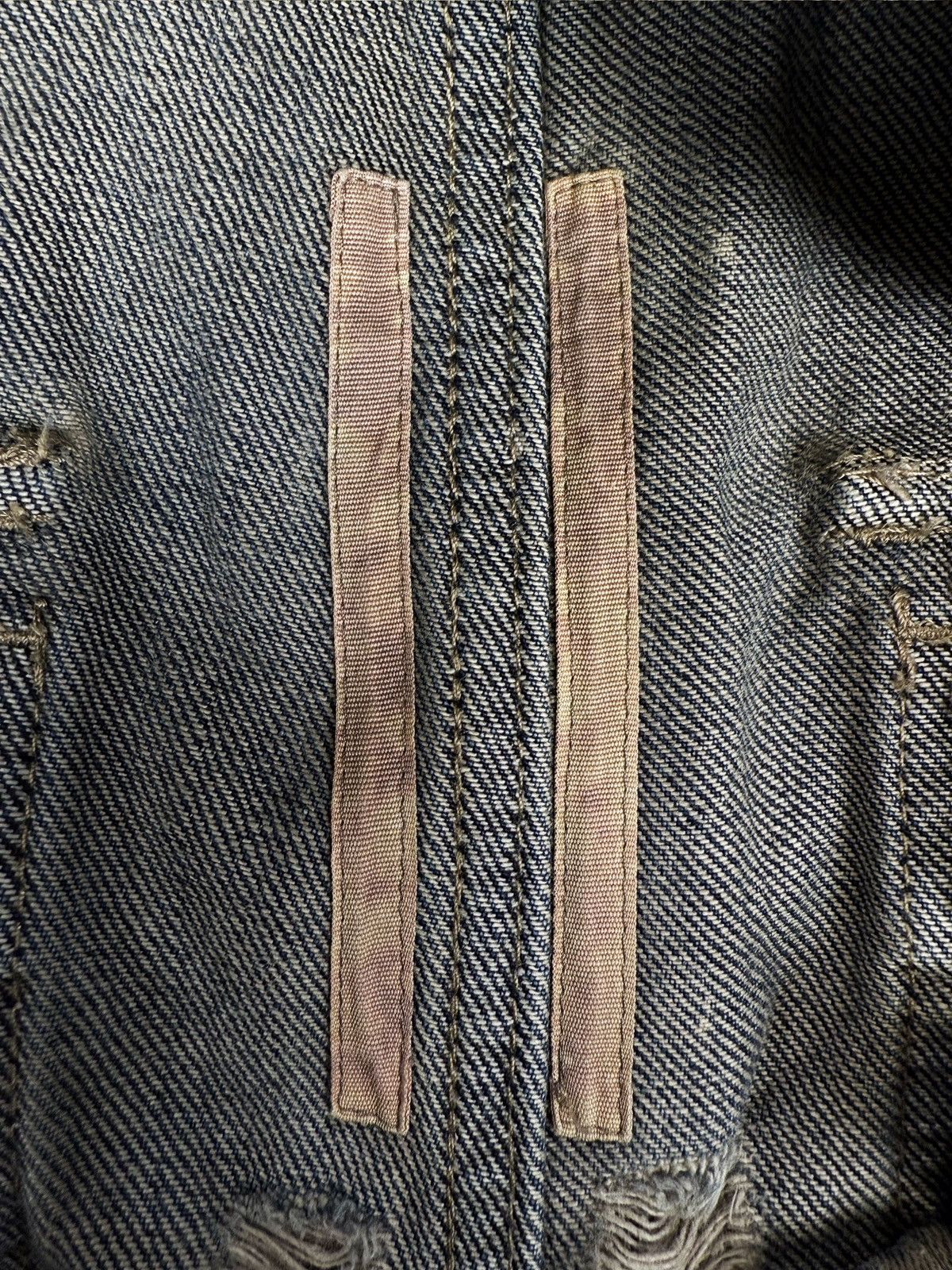 Rick Owens × Rick Owens Drkshdw Rick Owens DRKSHDW ‘Slashed’ Distressed Mineral Pusher Pants Size US 32 / EU 48 - 4 Thumbnail