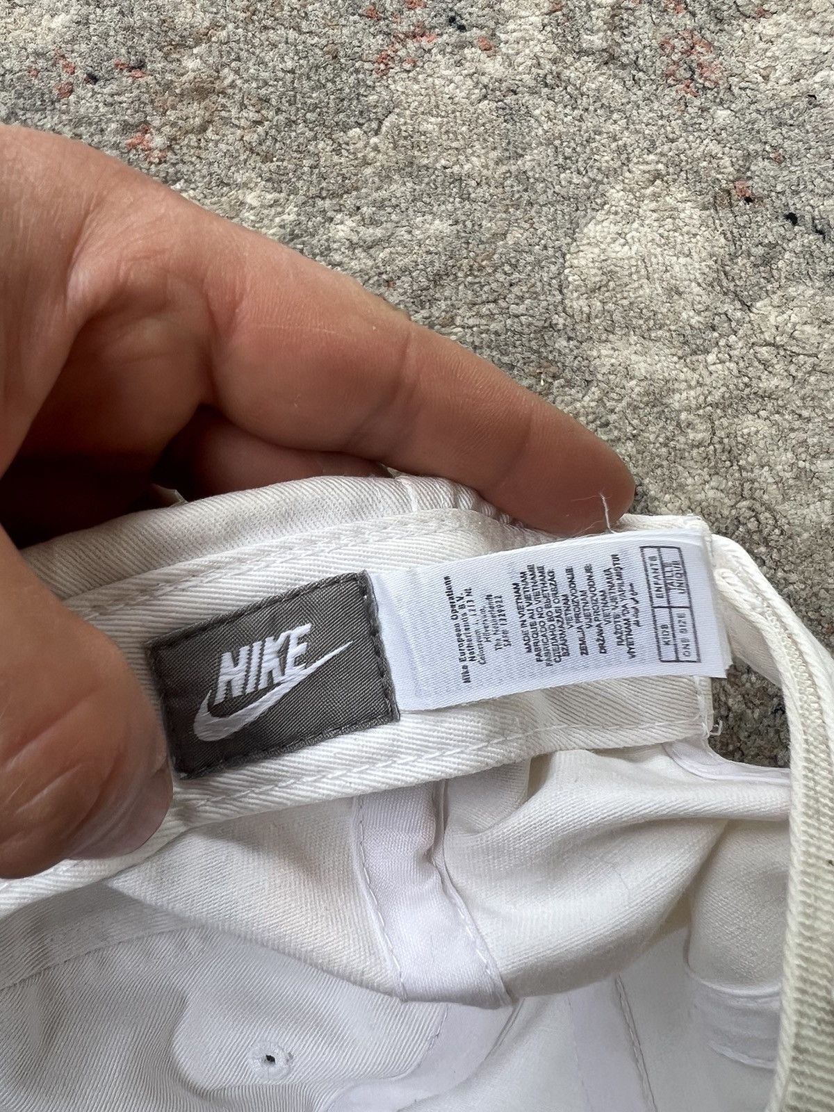 Nike Vintage Nike Kids Cap Size ONE SIZE - 2 Thumbnail