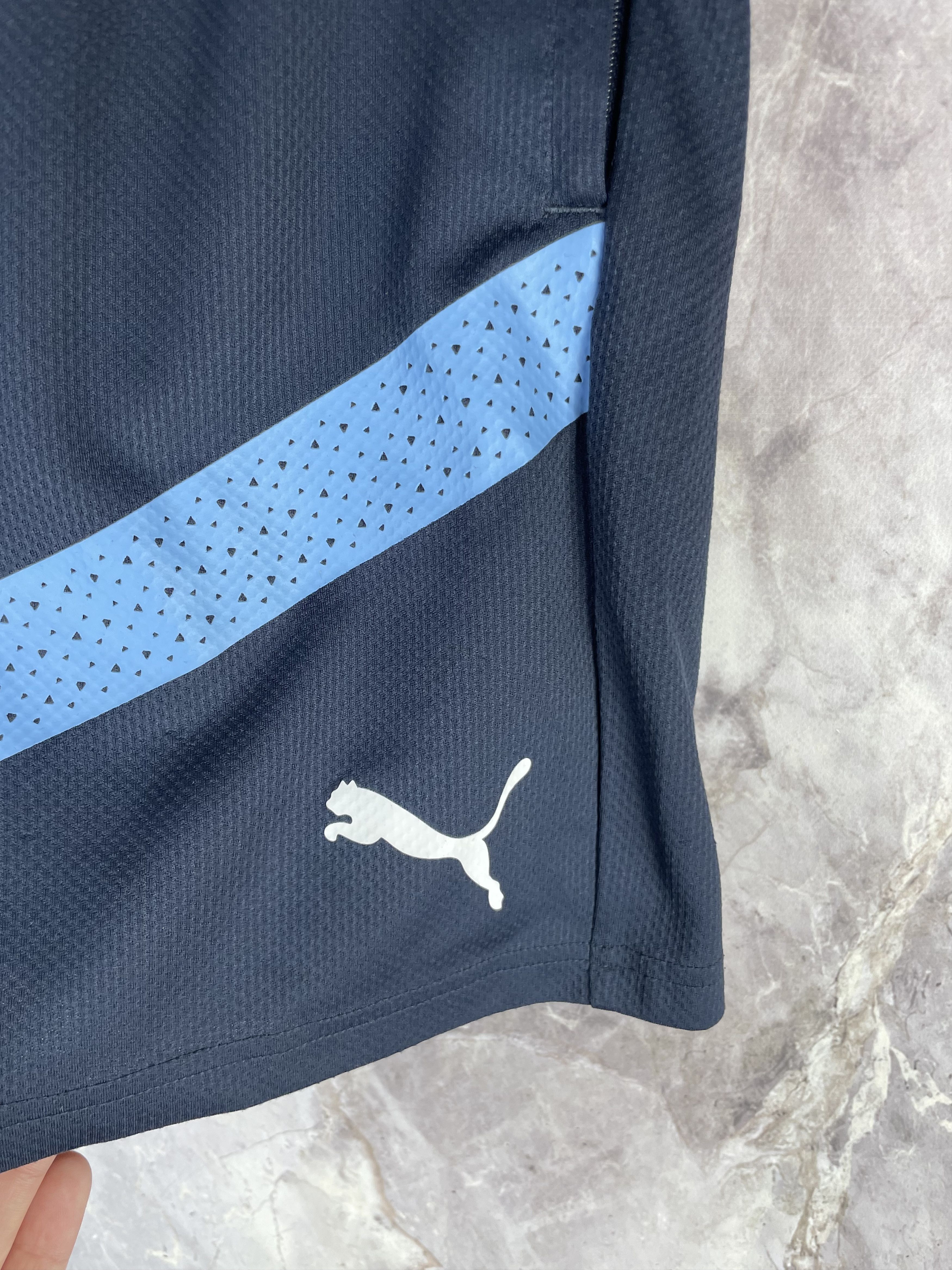 Puma Vintage Puma Manchester City Soccer Shorts Size US 32 / EU 48 - 4 Thumbnail