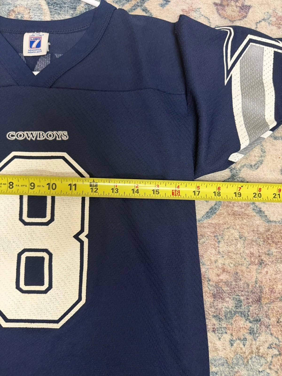 Other Dallas Cowboys Kids Troy Aikman Logo 7 Jersey M Size ONE SIZE - 11 Thumbnail
