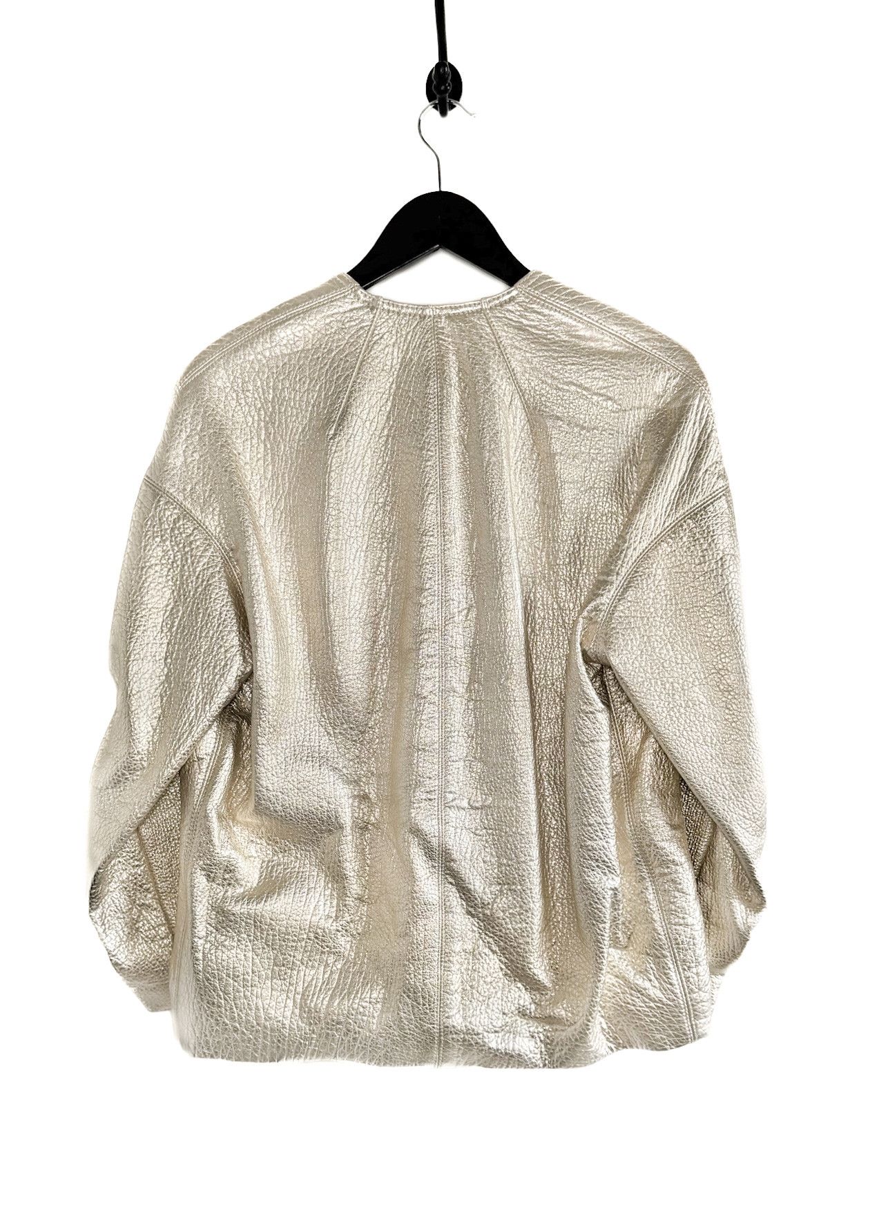 Isabel Marant Isabel Marant Camelia Metallic Gold Bomber Jacket Size M / US 6-8 / IT 42-44 - 3 Thumbnail